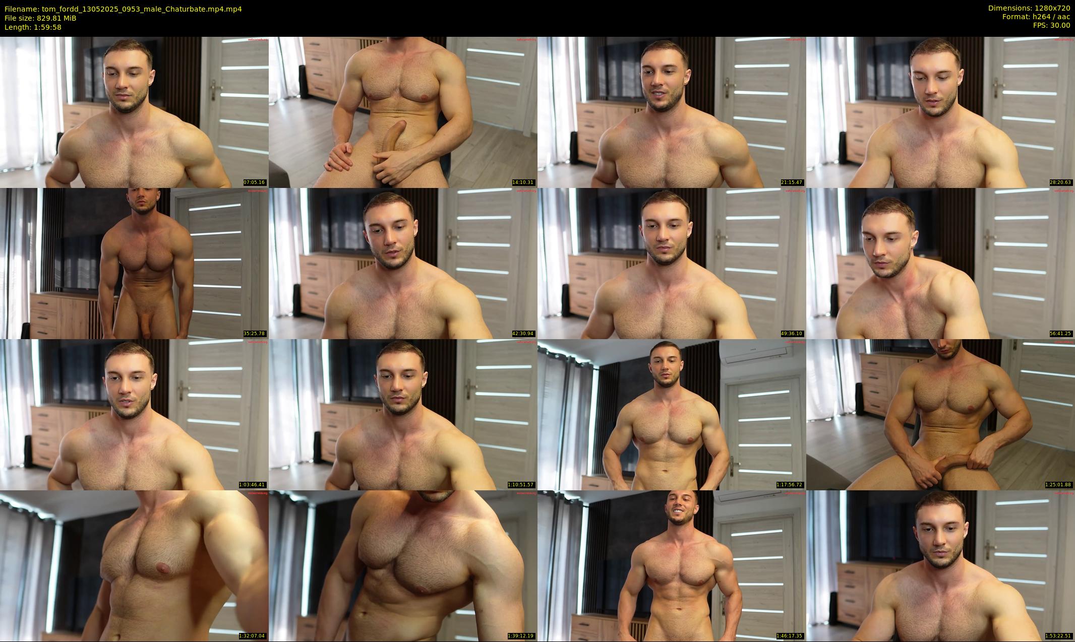 tom_fordd — 120 minute Chaturbate male cam show recording, 720p, May 13, 2025