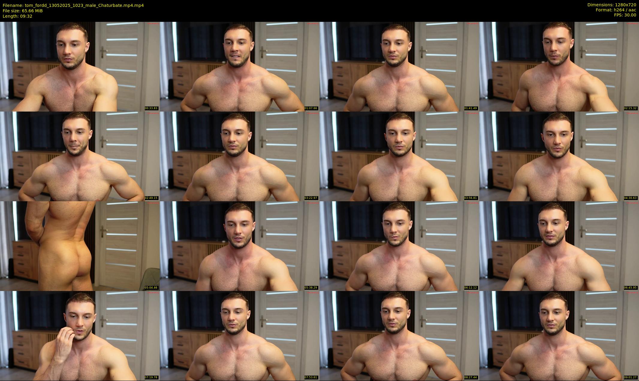 tom_fordd — 10 minute Chaturbate male cam show recording, 720p, May 13, 2025