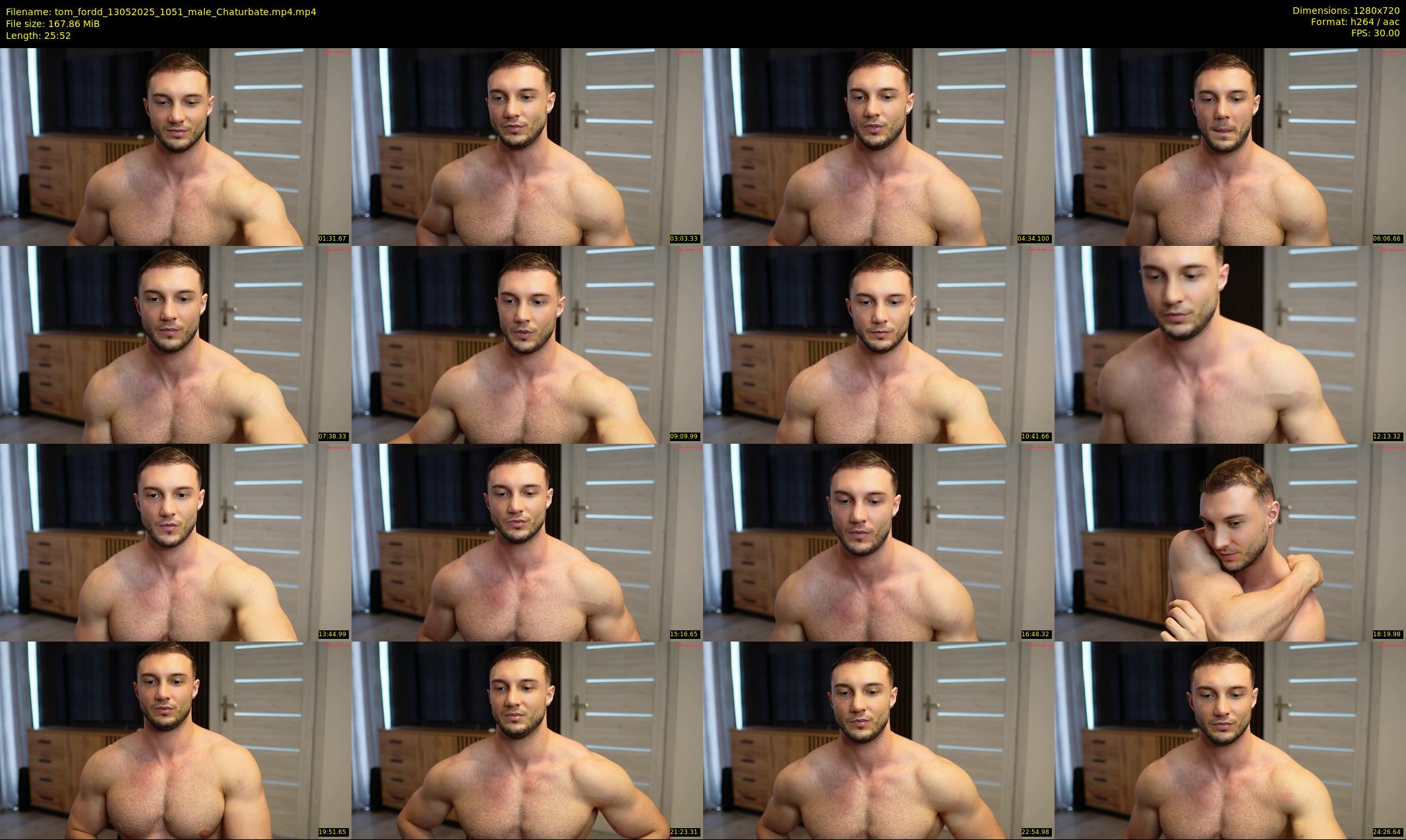 tom_fordd — 26 minute Chaturbate male cam show recording, 720p, May 13, 2025