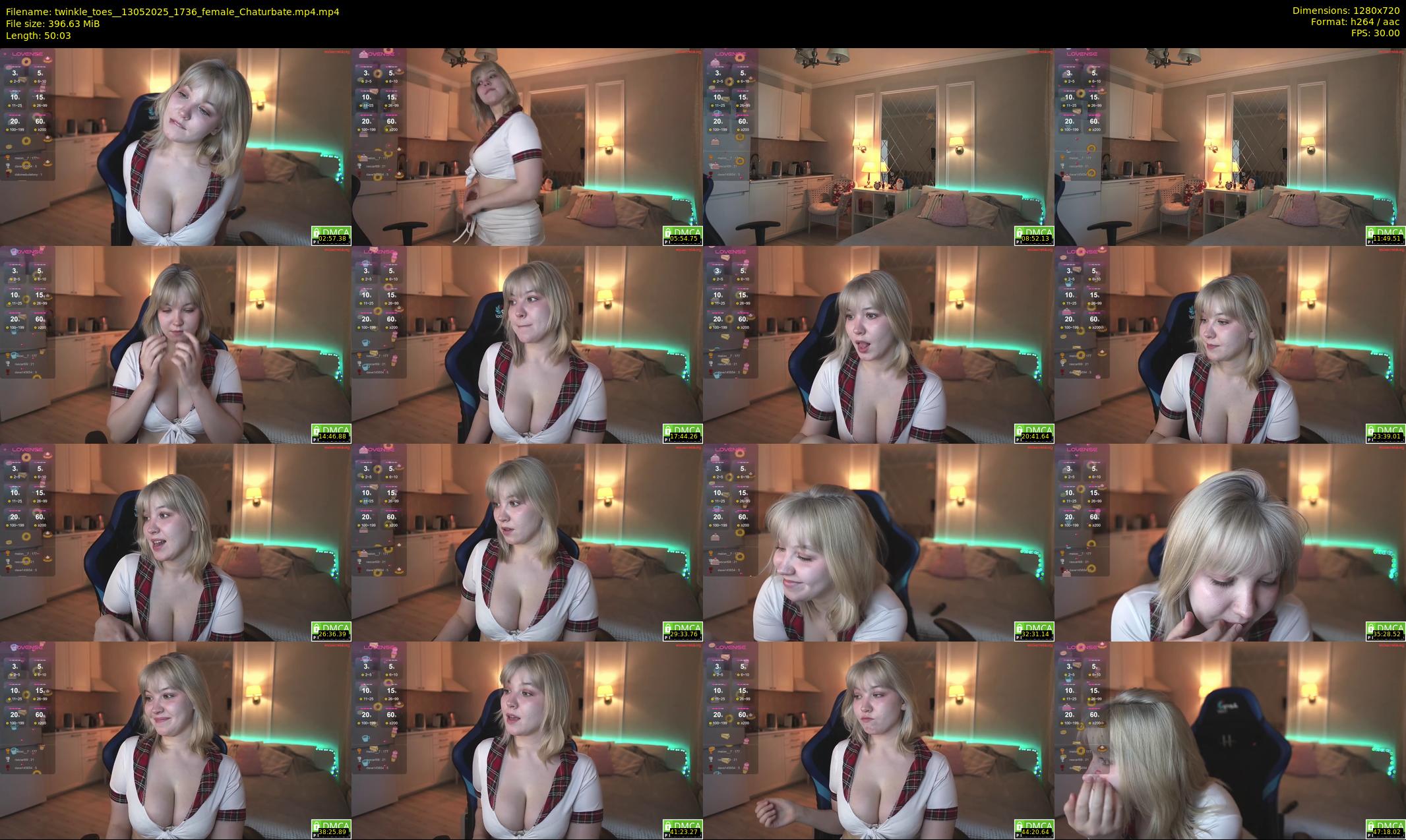 twinkle_toes_ — 51 minute Chaturbate female cam show recording, 720p, May 13, 2025