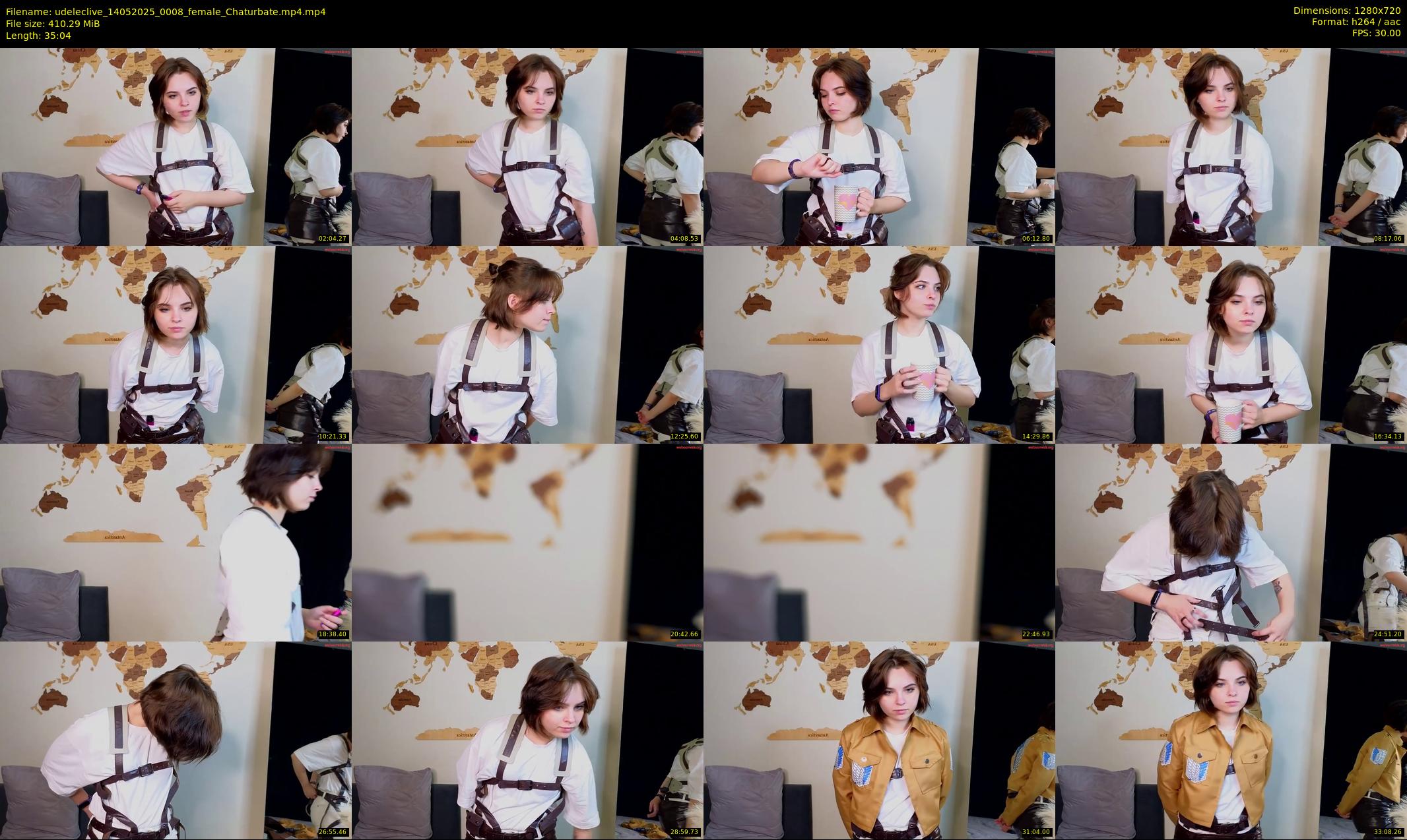udeleclive — 36 minute Chaturbate female cam show recording, 720p, May 14, 2025