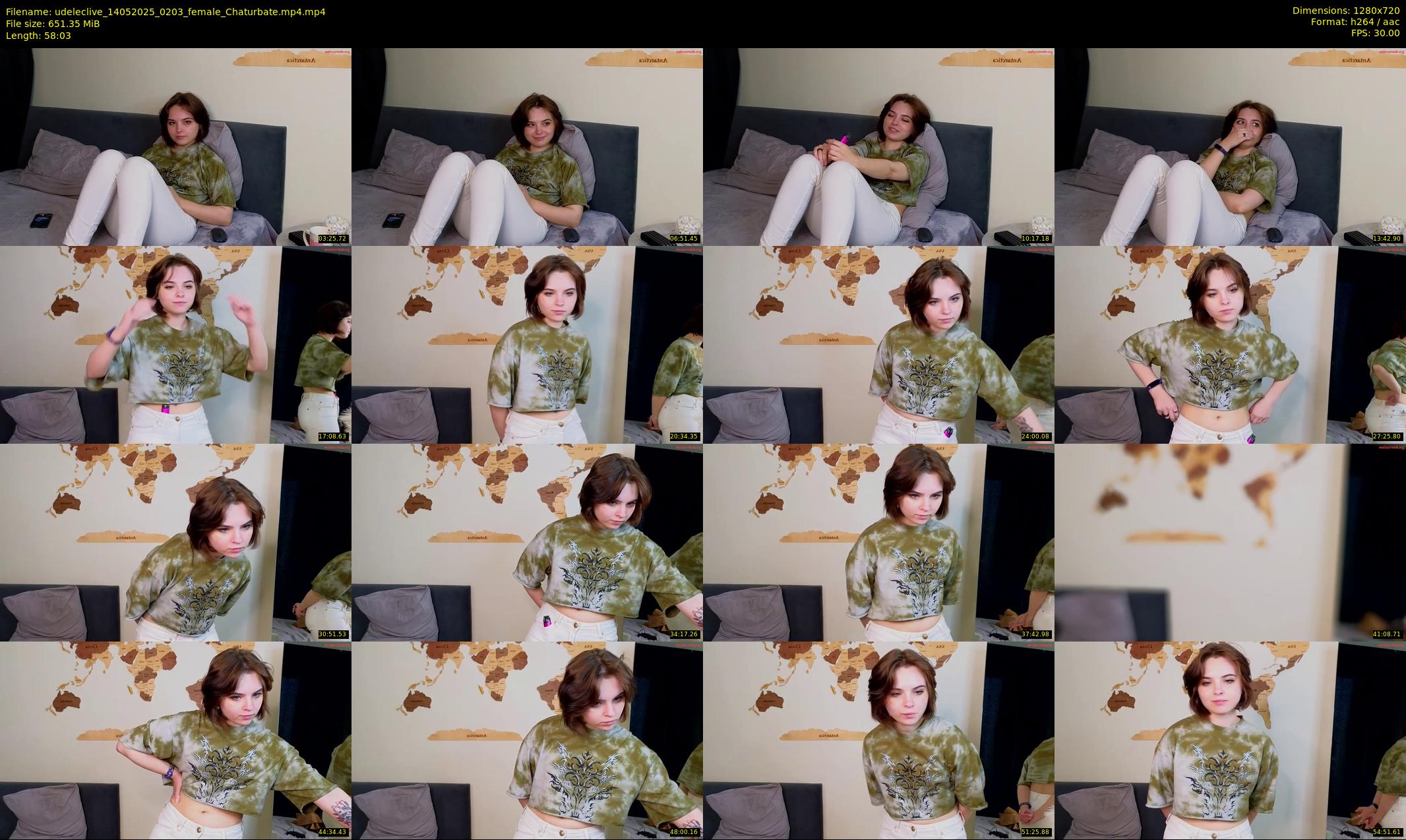 udeleclive — 59 minute Chaturbate female cam show recording, 720p, May 14, 2025
