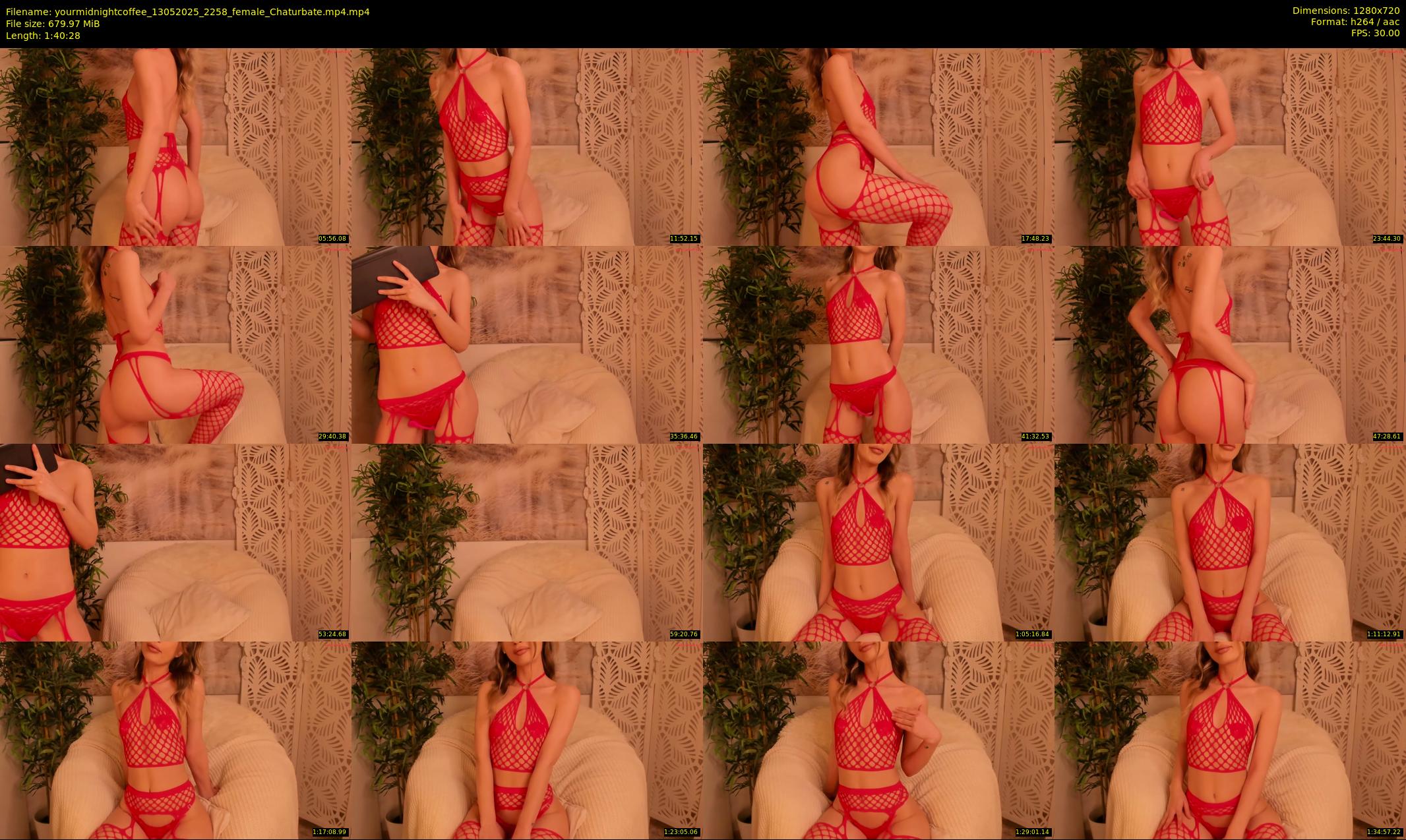 yourmidnightcoffee — 101 minute Chaturbate female cam show recording, 720p, May 13, 2025