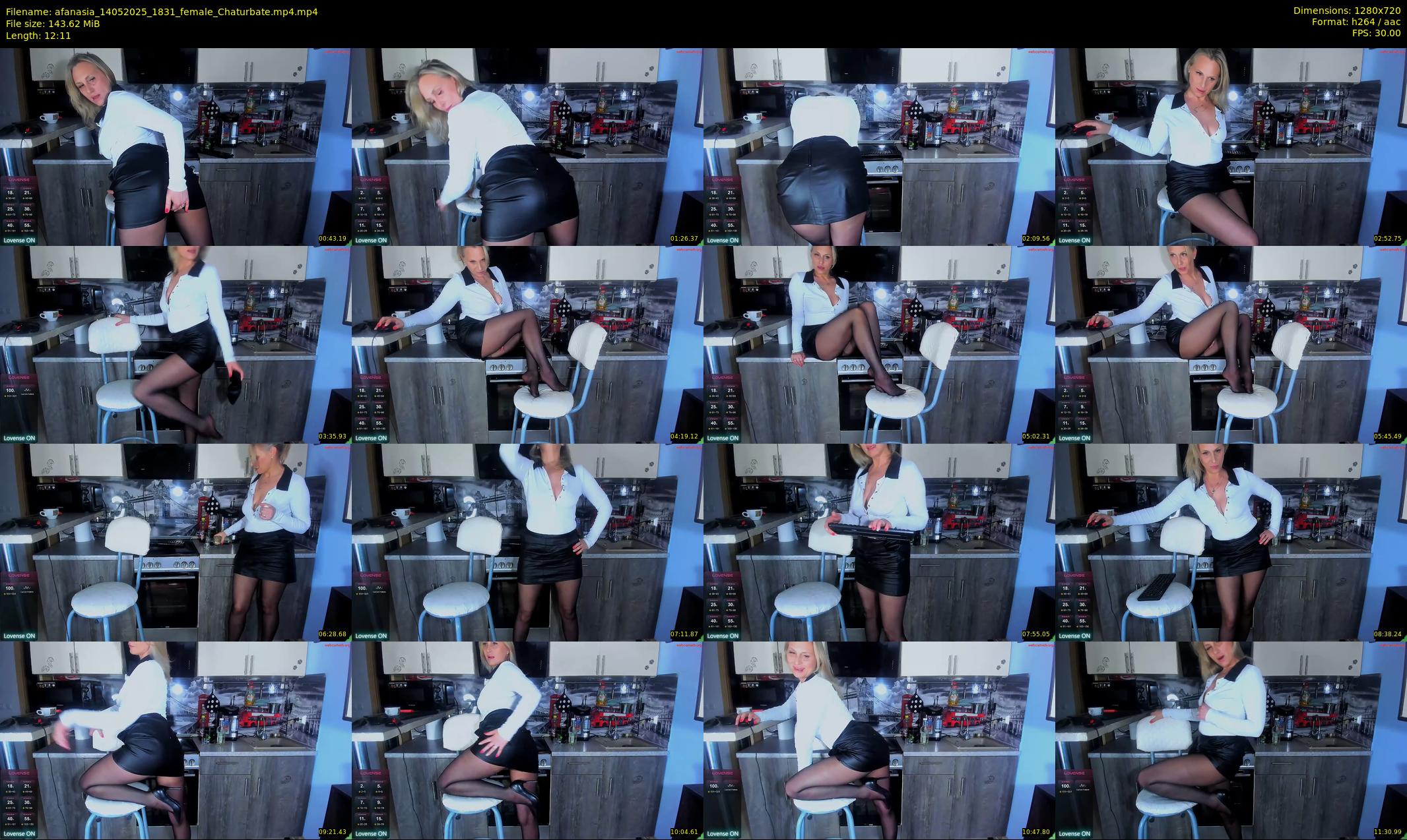 afanasia — 13 minute Chaturbate female cam show recording, 720p, May 14, 2025