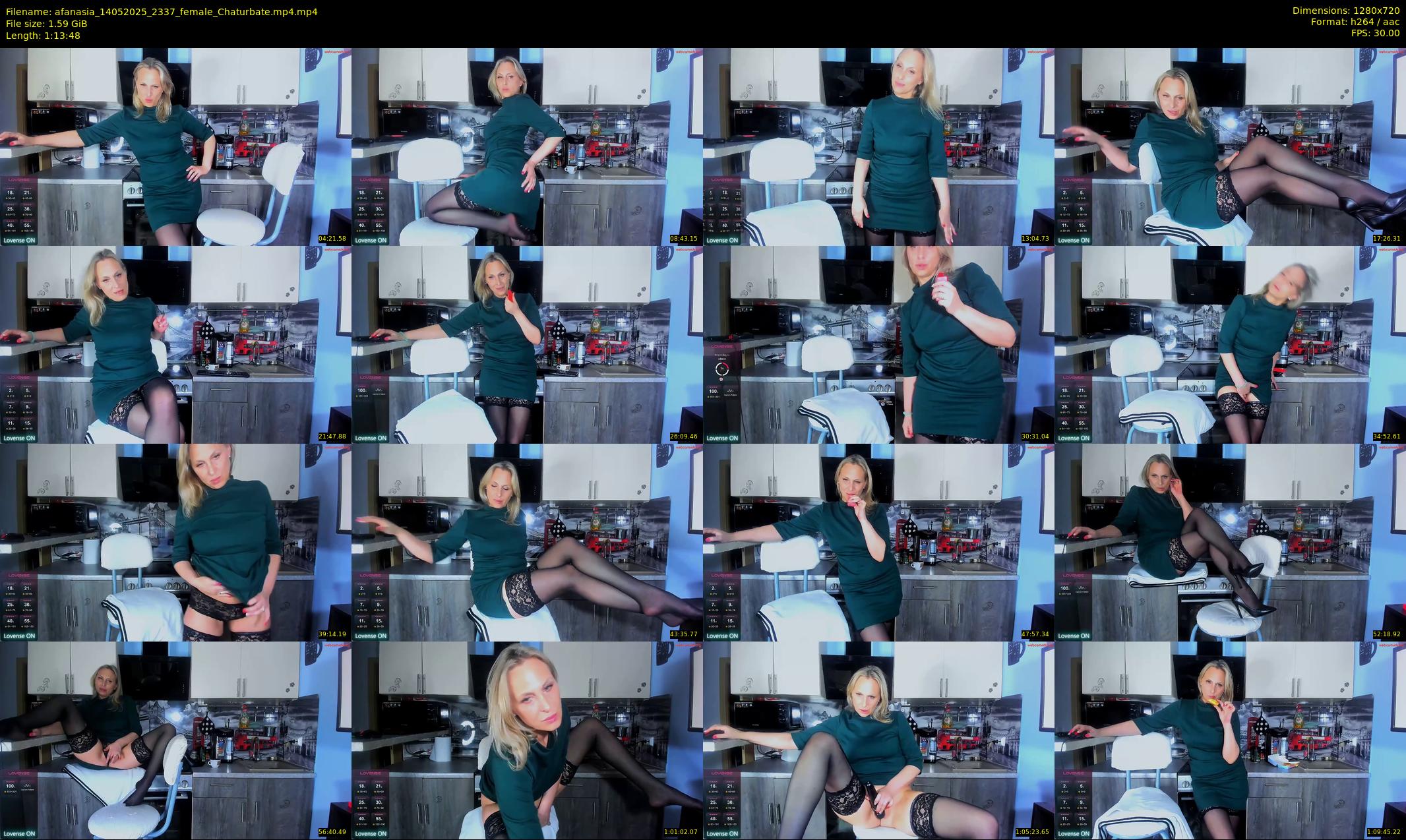 afanasia — 74 minute Chaturbate female cam show recording, 720p, May 14, 2025