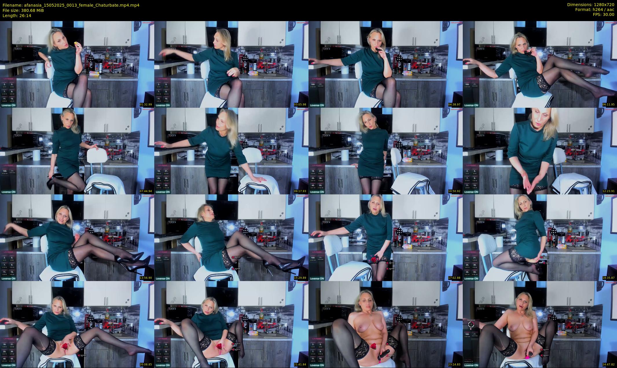 afanasia — 27 minute Chaturbate female cam show recording, 720p, May 15, 2025