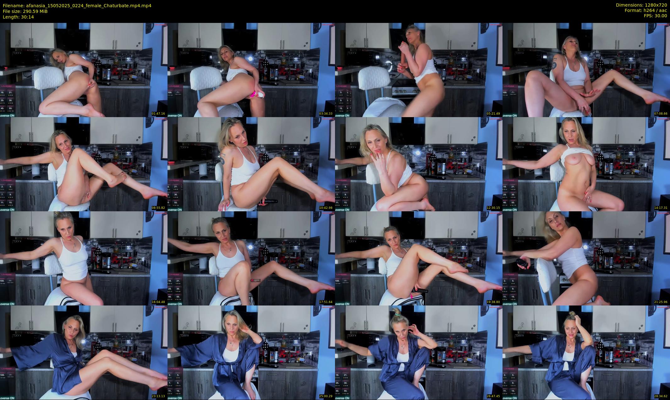 afanasia — 31 minute Chaturbate female cam show recording, 720p, May 15, 2025