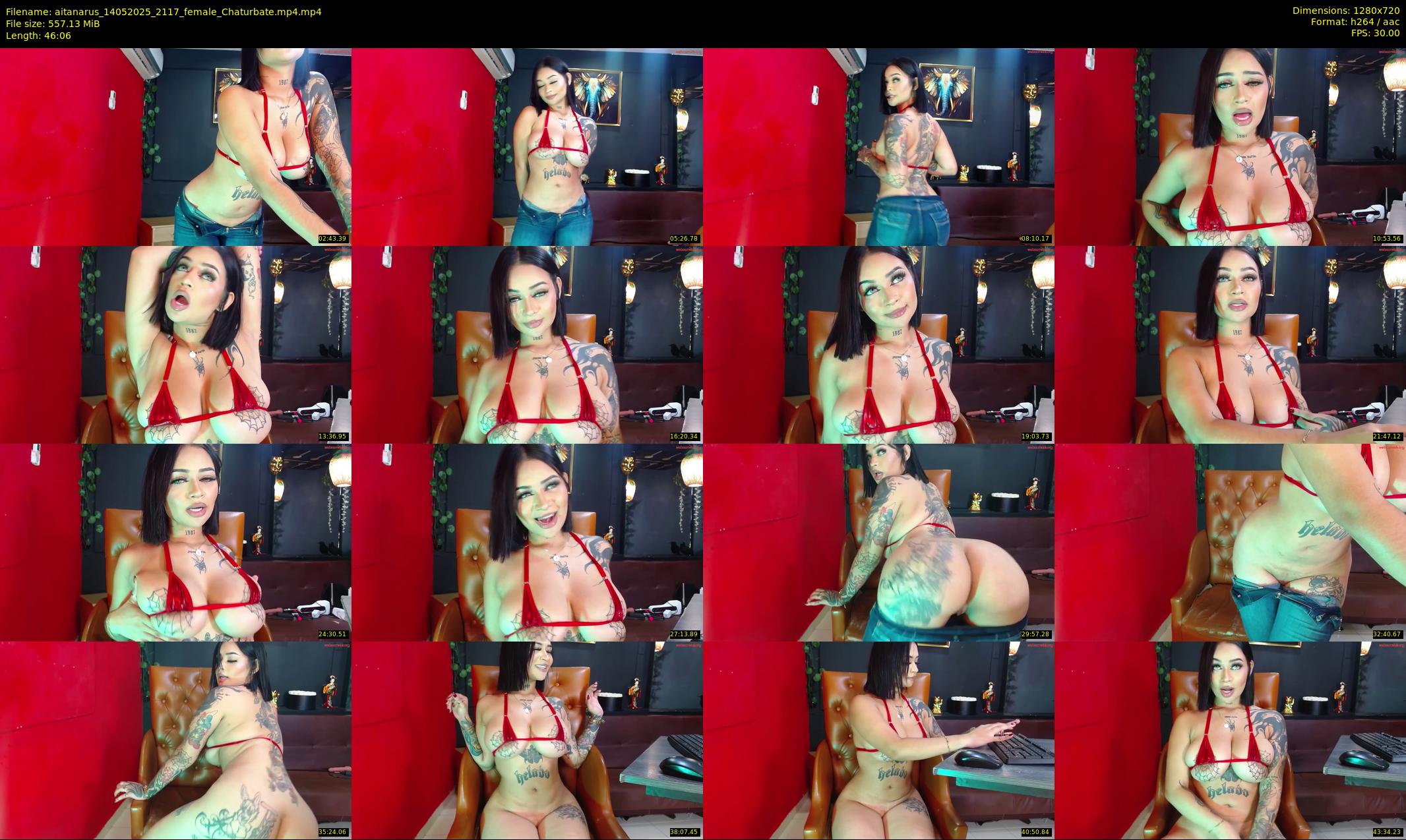 aitanarus — 47 minute Chaturbate female cam show recording, 720p, May 14, 2025