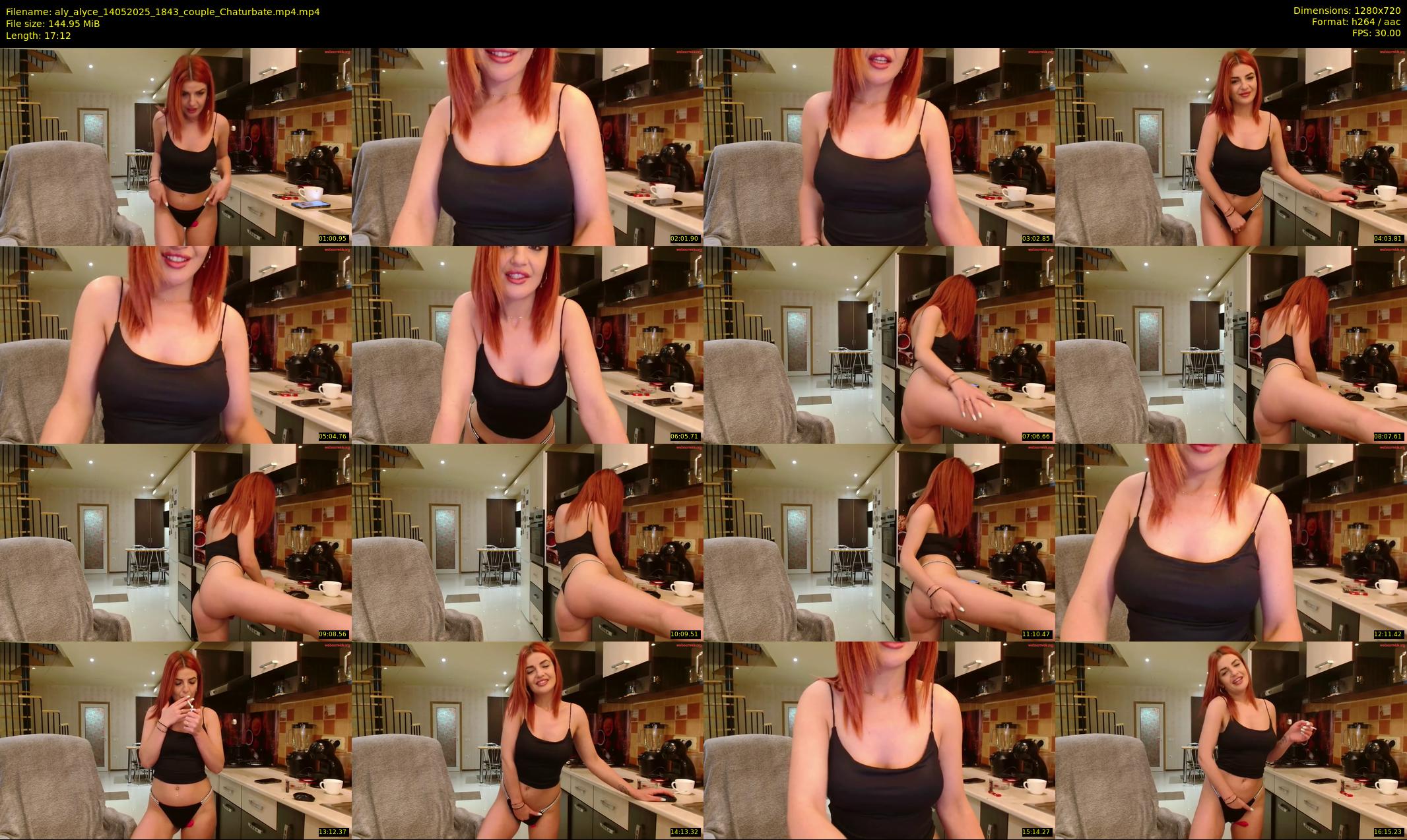 aly_alyce — 18 minute Chaturbate female cam show recording, 720p, May 14, 2025