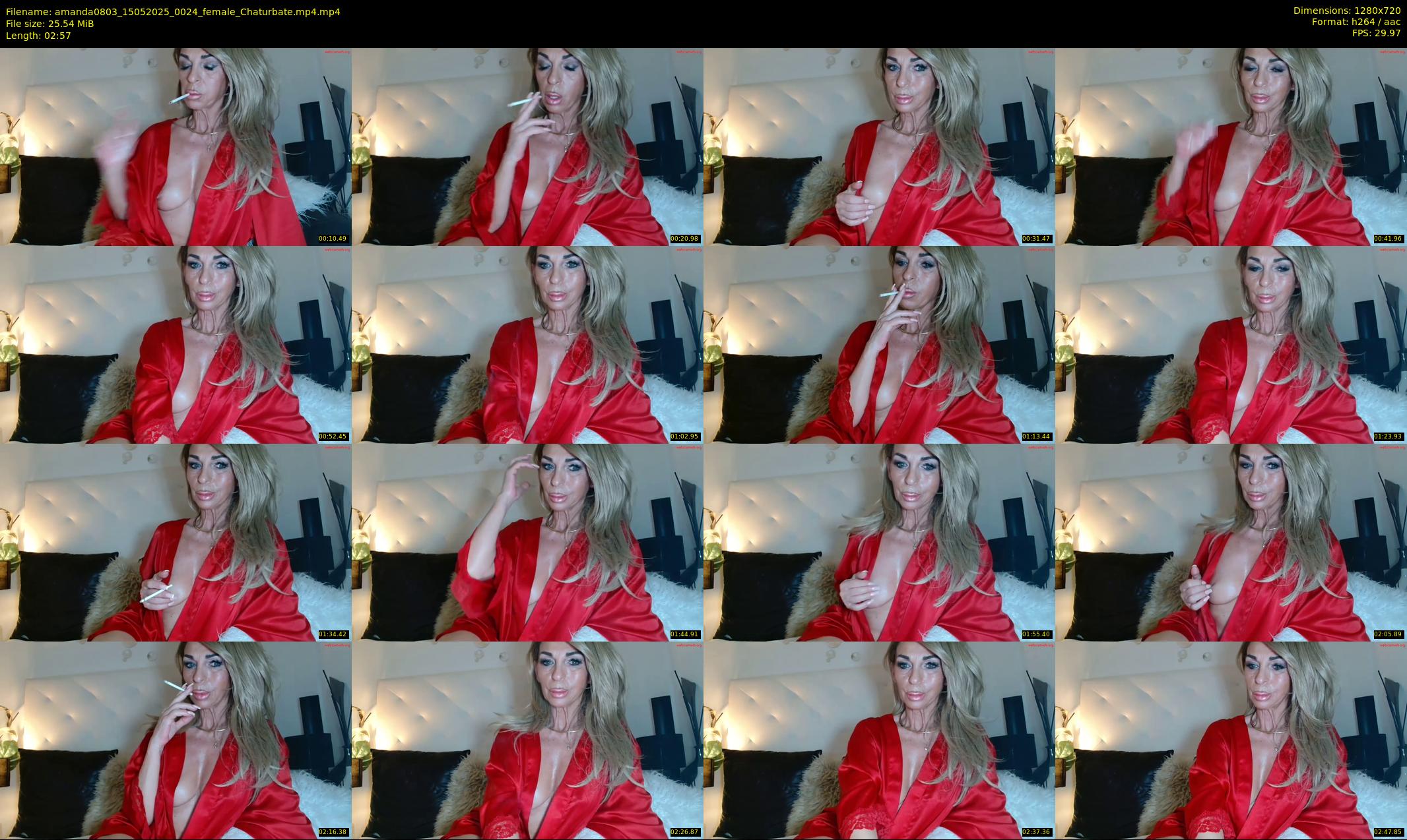 amanda0803 — 3 minute Chaturbate female cam show recording, 720p, May 15, 2025