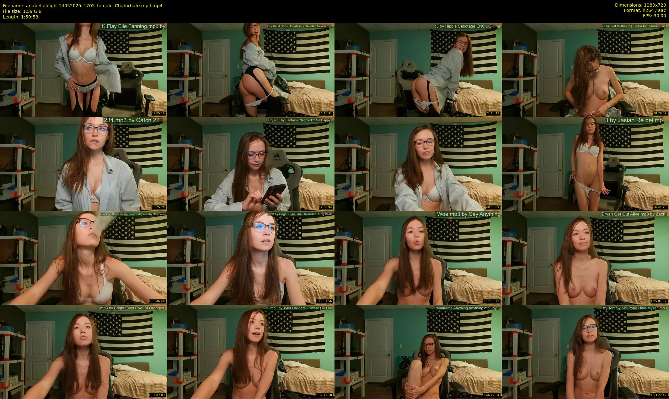 anabelleleigh — 120 minute Chaturbate female cam show recording, 720p, May 14, 2025
