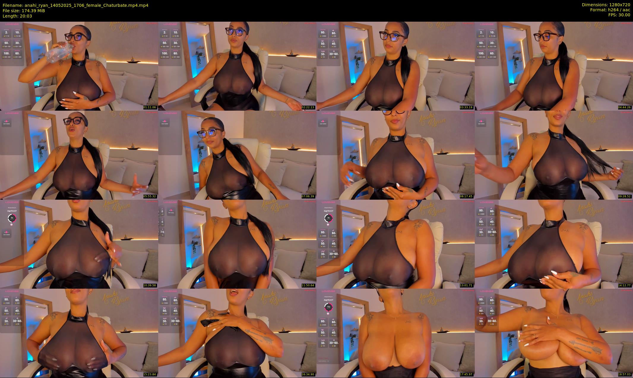 anahi_ryan — 21 minute Chaturbate female cam show recording, 720p, May 14, 2025