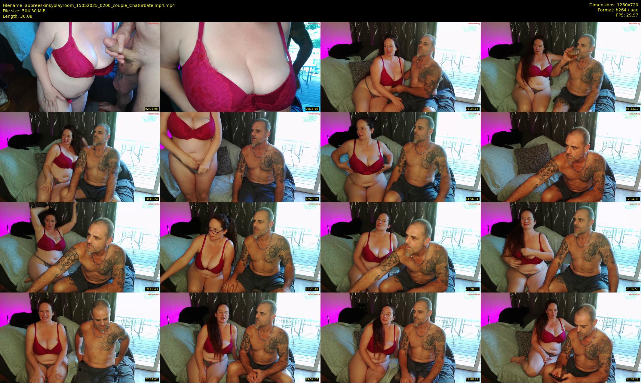 aubreeskinkyplayroom — 37 minute Chaturbate female cam show recording, 720p, May 15, 2025