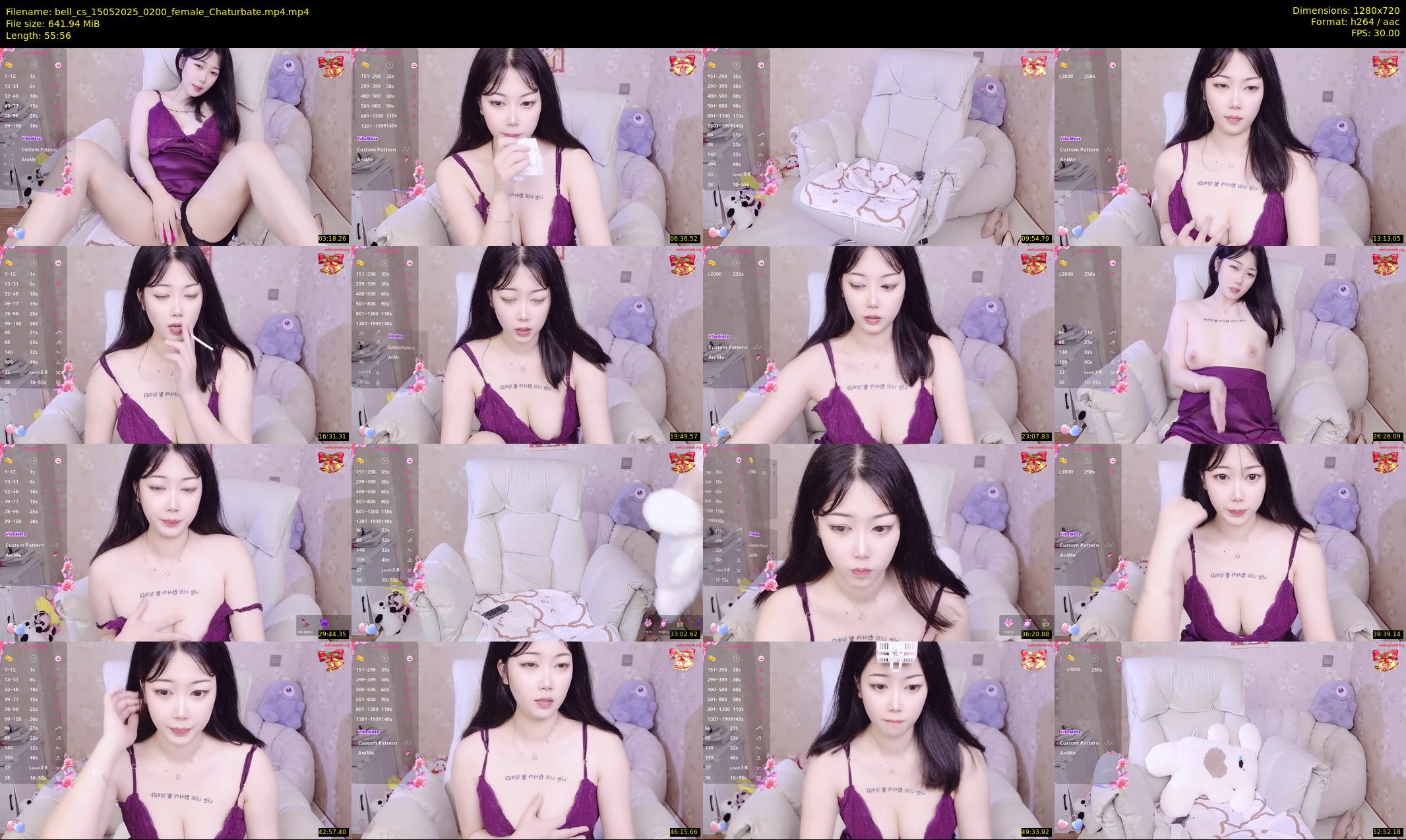 bell_cs — 56 minute Chaturbate female cam show recording, 720p, May 15, 2025