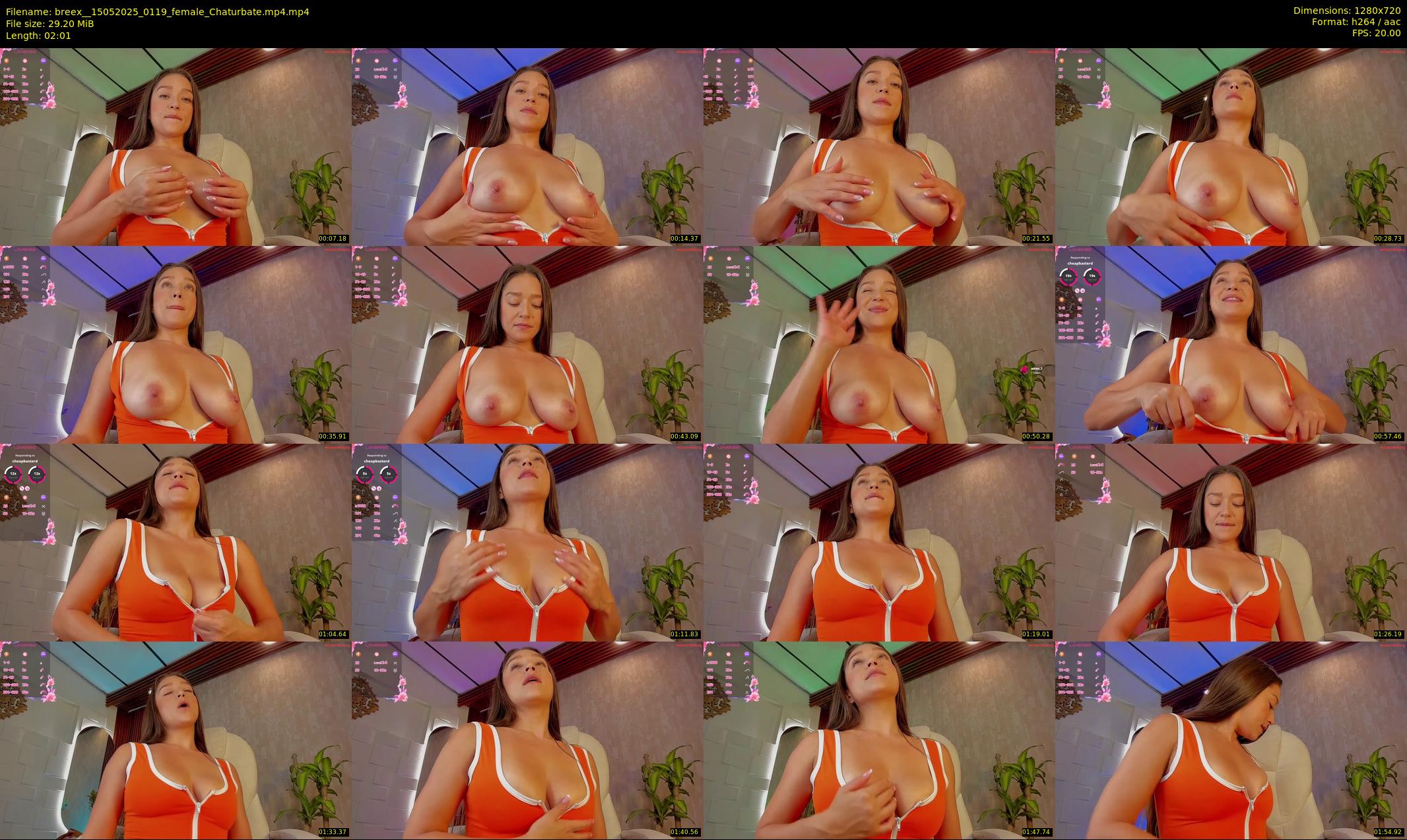 breex_ — 3 minute Chaturbate female cam show recording, 720p, May 15, 2025