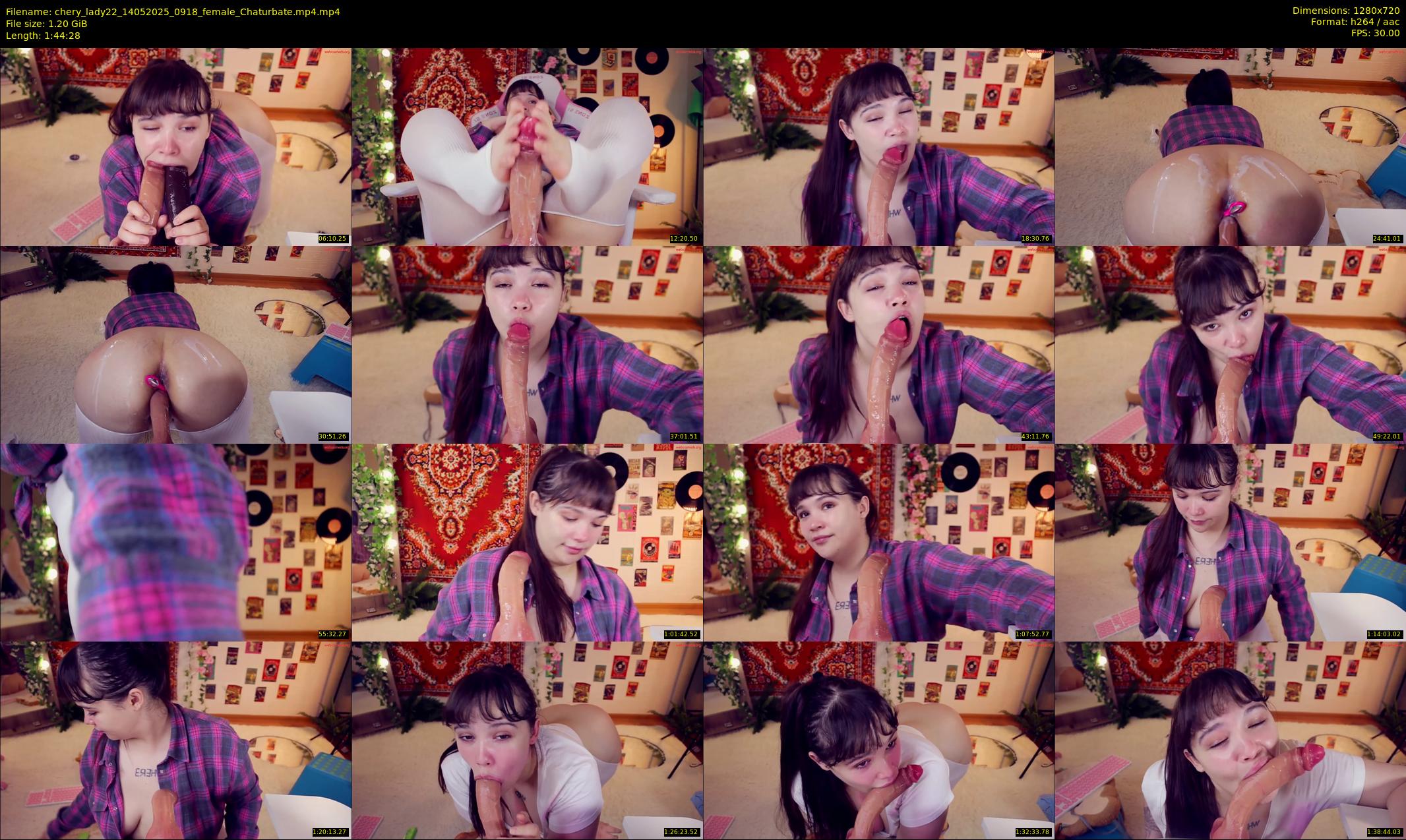 chery_lady22 — 105 minute Chaturbate female cam show recording, 720p, May 14, 2025