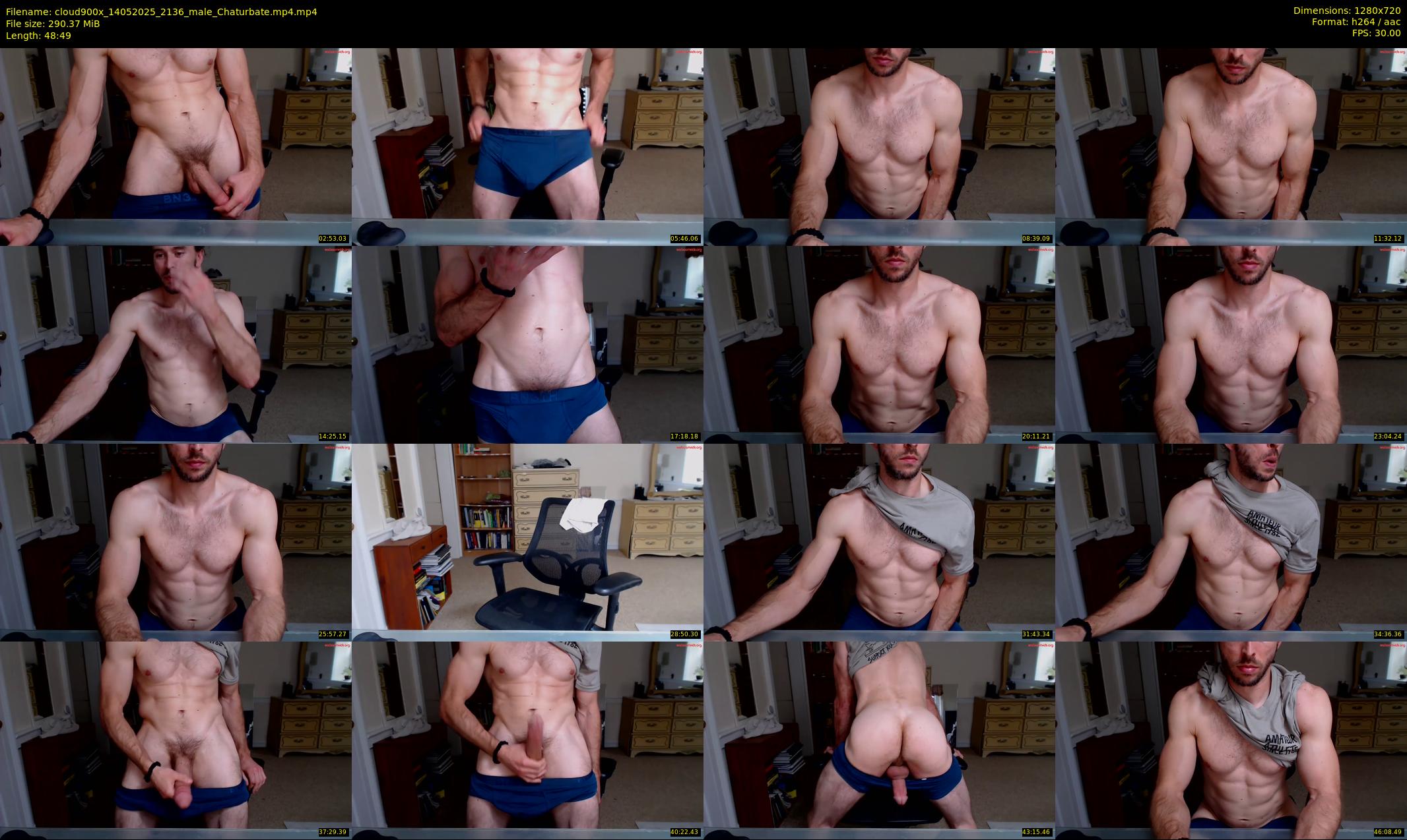 cloud900x — 49 minute Chaturbate male cam show recording, 720p, May 14, 2025