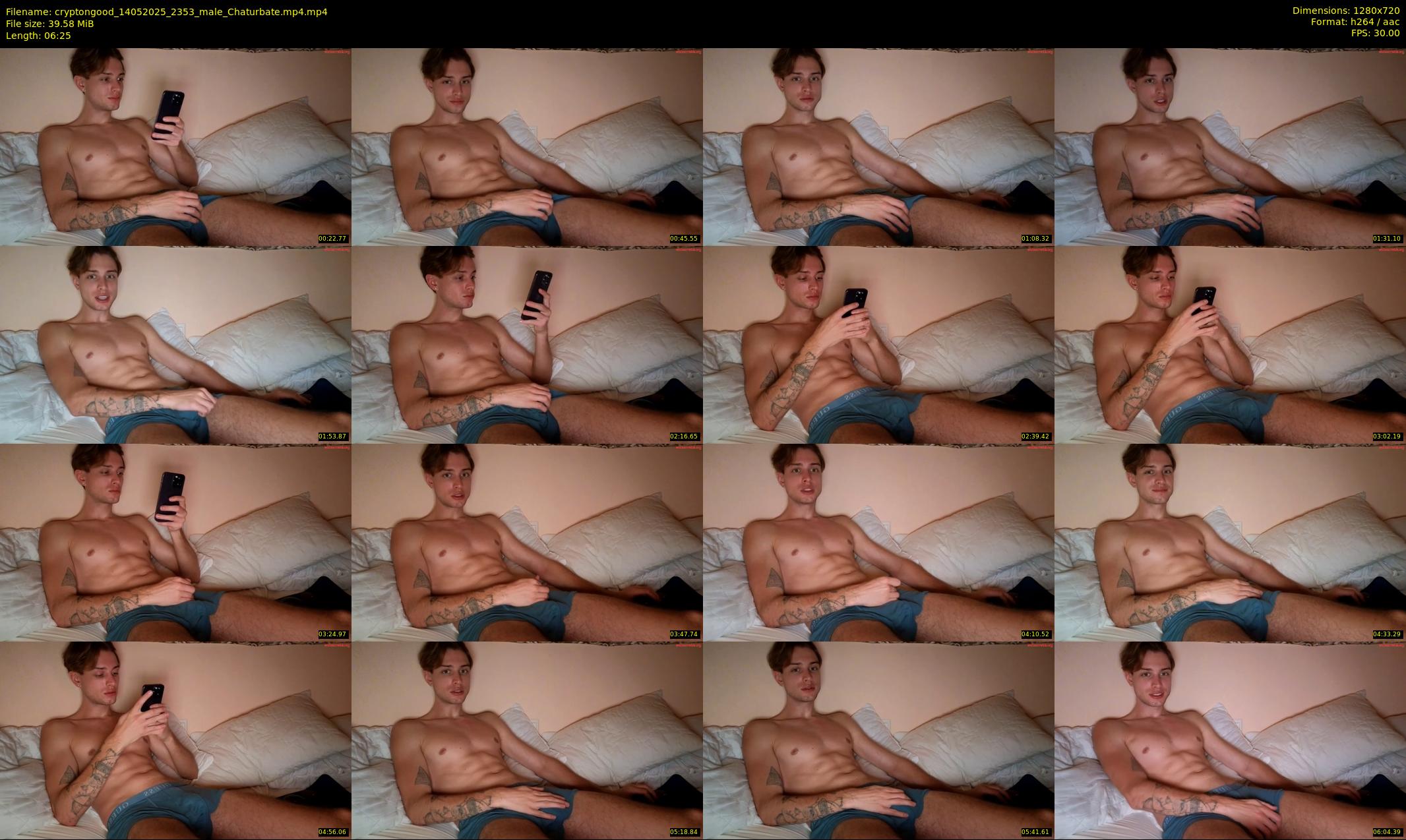 cryptongood — 7 minute Chaturbate male cam show recording, 720p, May 14, 2025