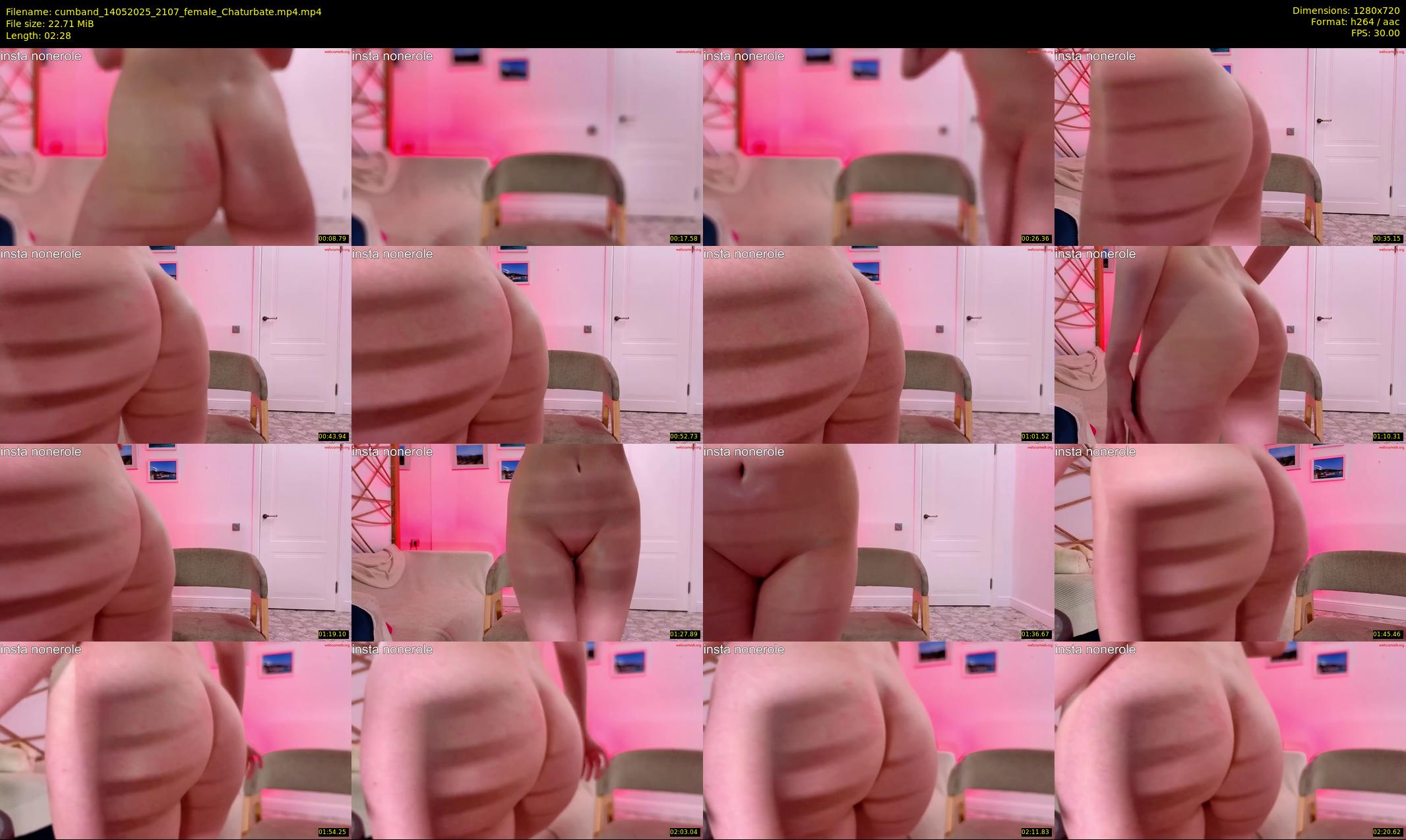 cumband — 3 minute Chaturbate couple cam show recording, 720p, May 14, 2025