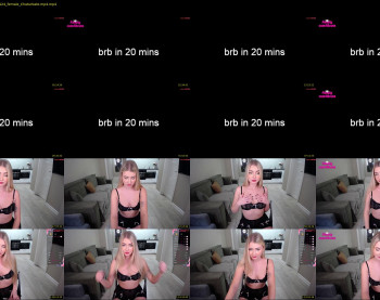 cute18cute — 91 minute Chaturbate female cam show recording, 720p, May 14, 2025
