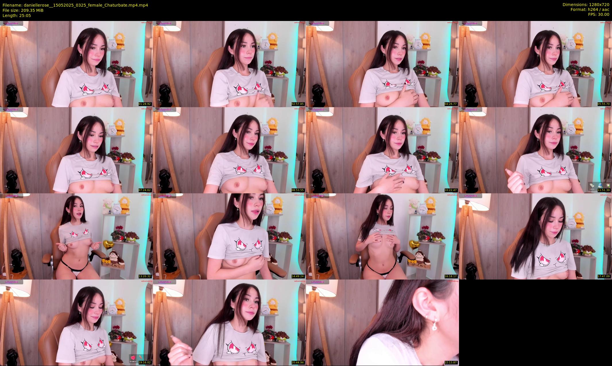 daniellerose_ — 26 minute Chaturbate female cam show recording, 720p, May 15, 2025