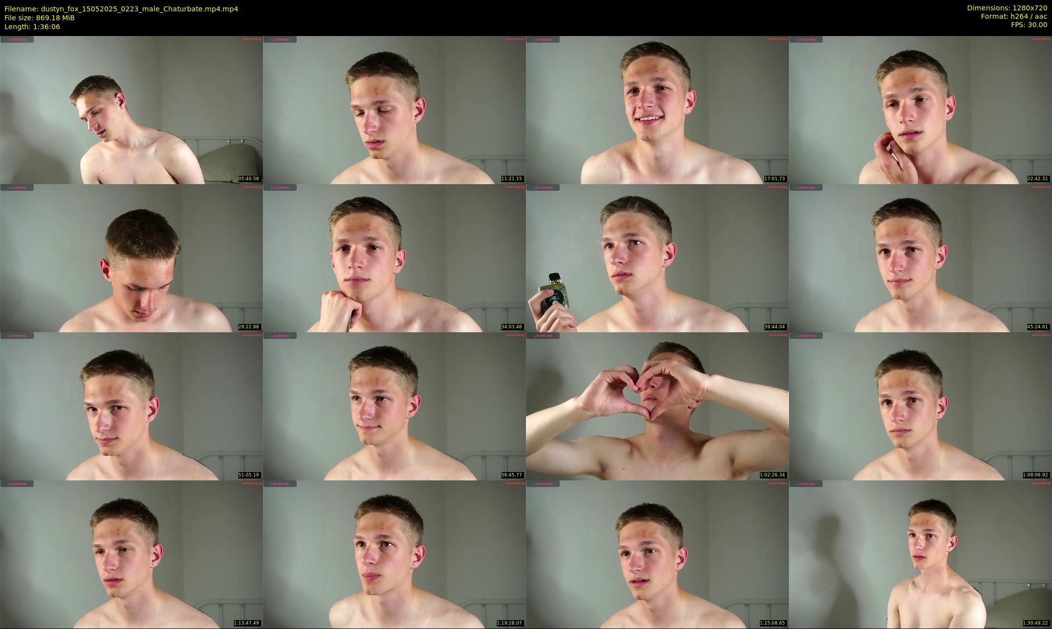dustyn_fox — 97 minute Chaturbate male cam show recording, 720p, May 15, 2025