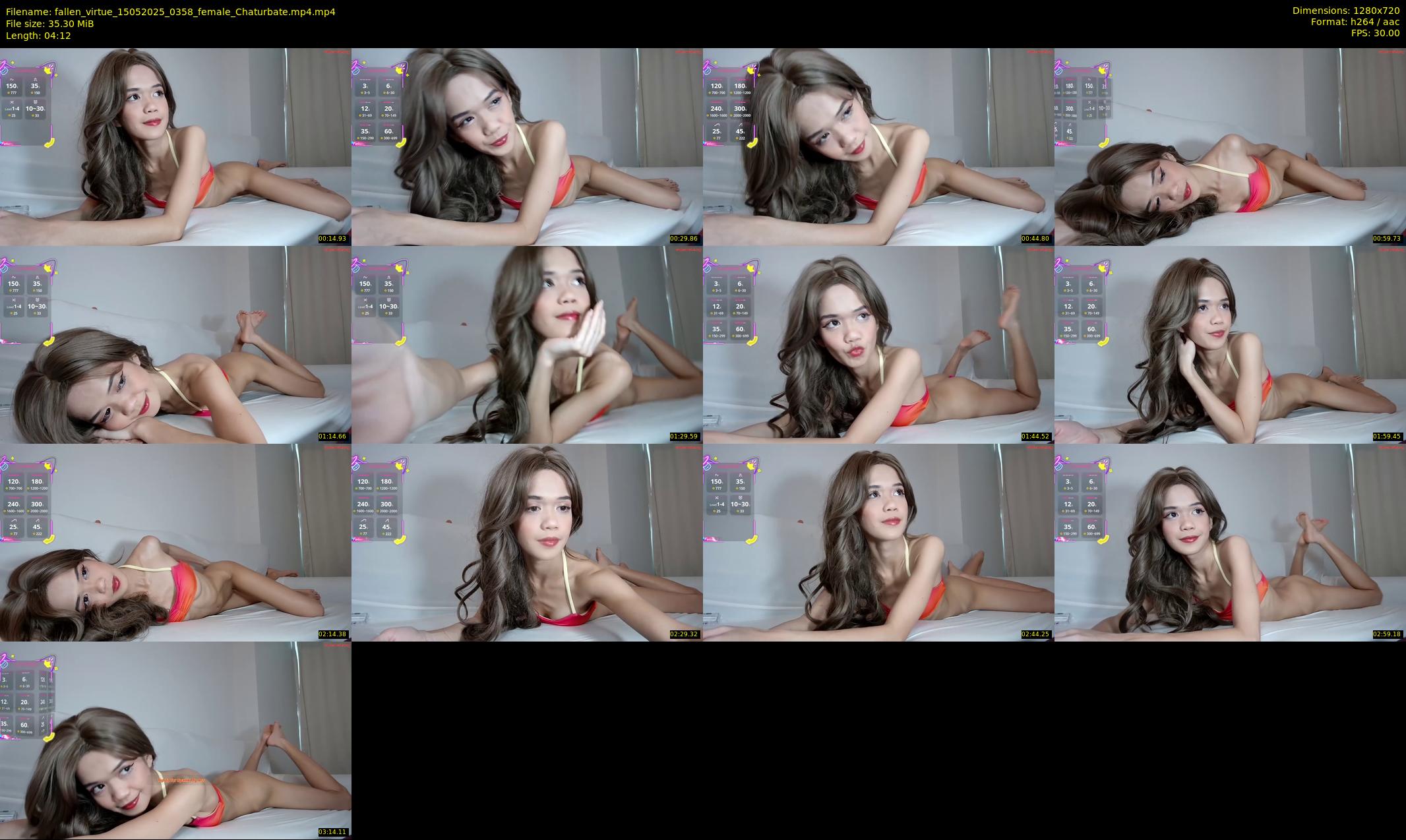 fallen_virtue — 5 minute Chaturbate female cam show recording, 720p, May 15, 2025