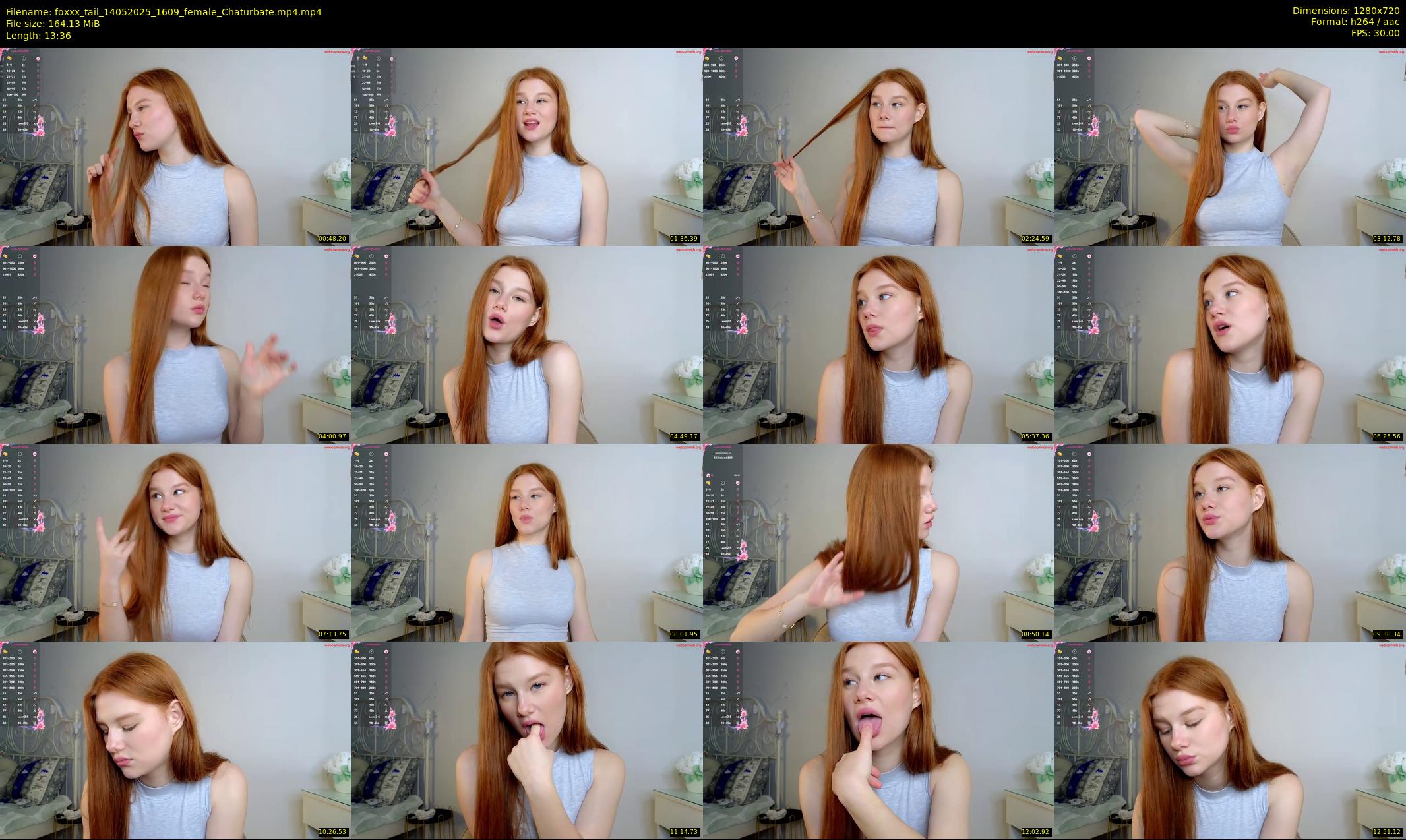 foxxx_tail — 14 minute Chaturbate female cam show recording, 720p, May 14, 2025