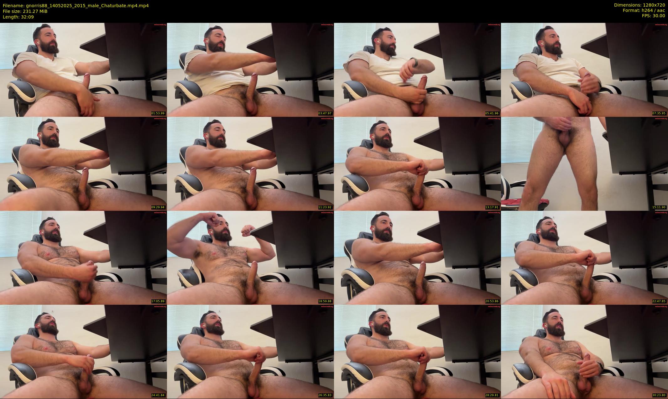 gnorris88 — 33 minute Chaturbate male cam show recording, 720p, May 14, 2025