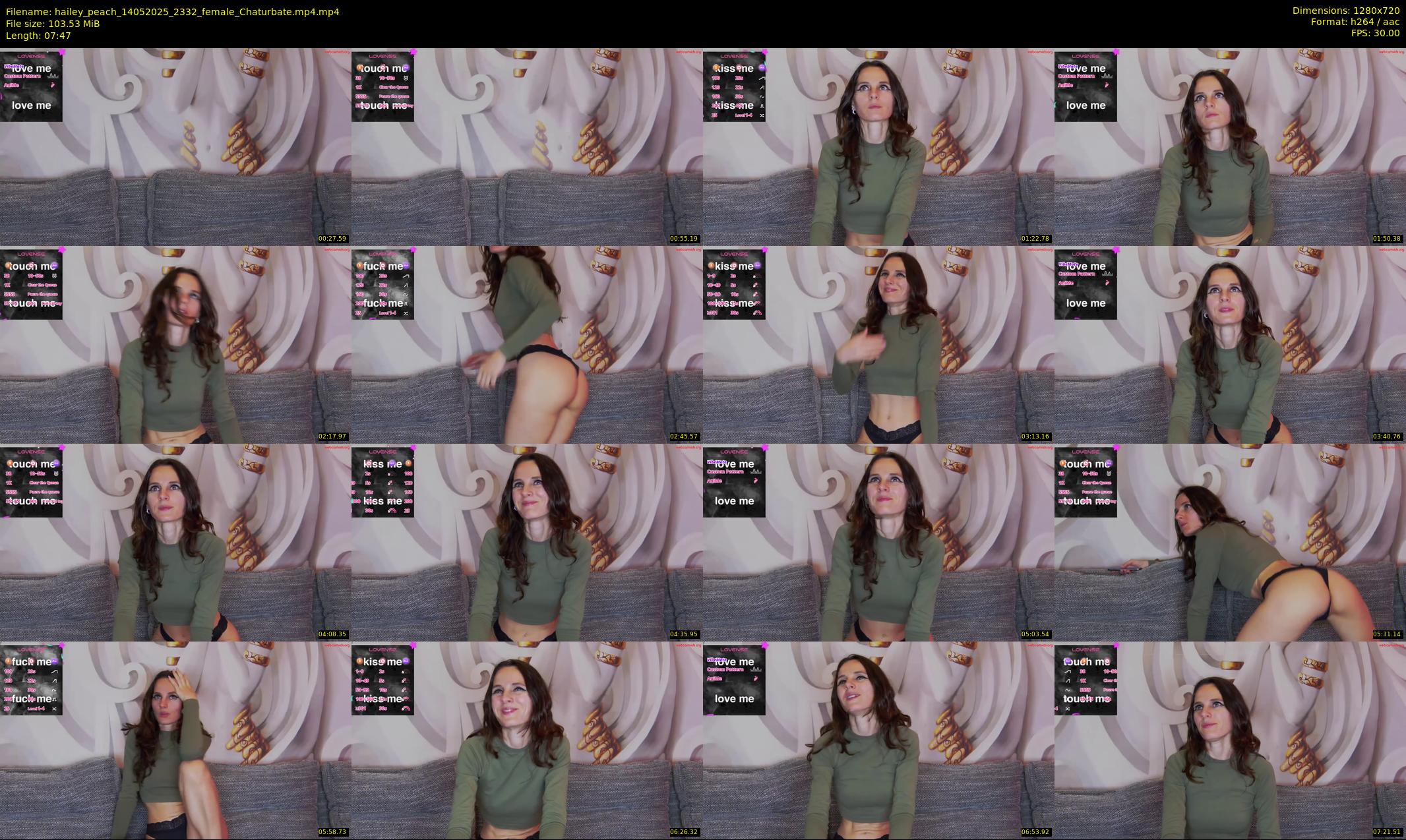 hailey_peach — 8 minute Chaturbate female cam show recording, 720p, May 14, 2025