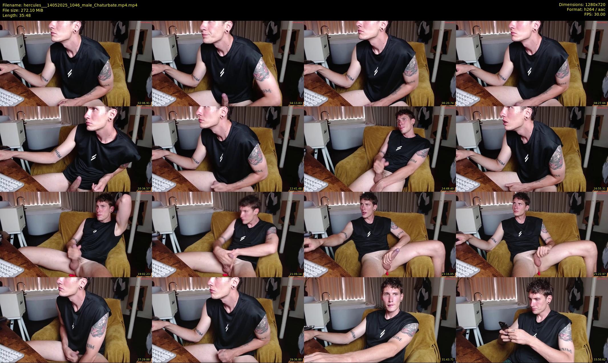 hercules__ — 36 minute Chaturbate male cam show recording, 720p, May 14, 2025