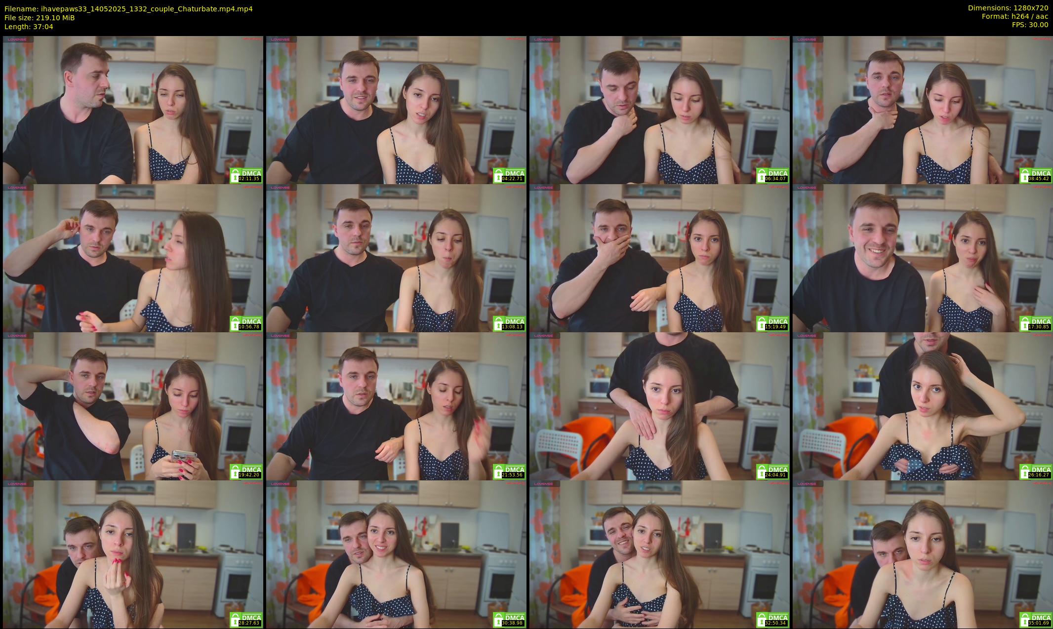 ihavepaws33 — 38 minute Chaturbate couple cam show recording, 720p, May 14, 2025