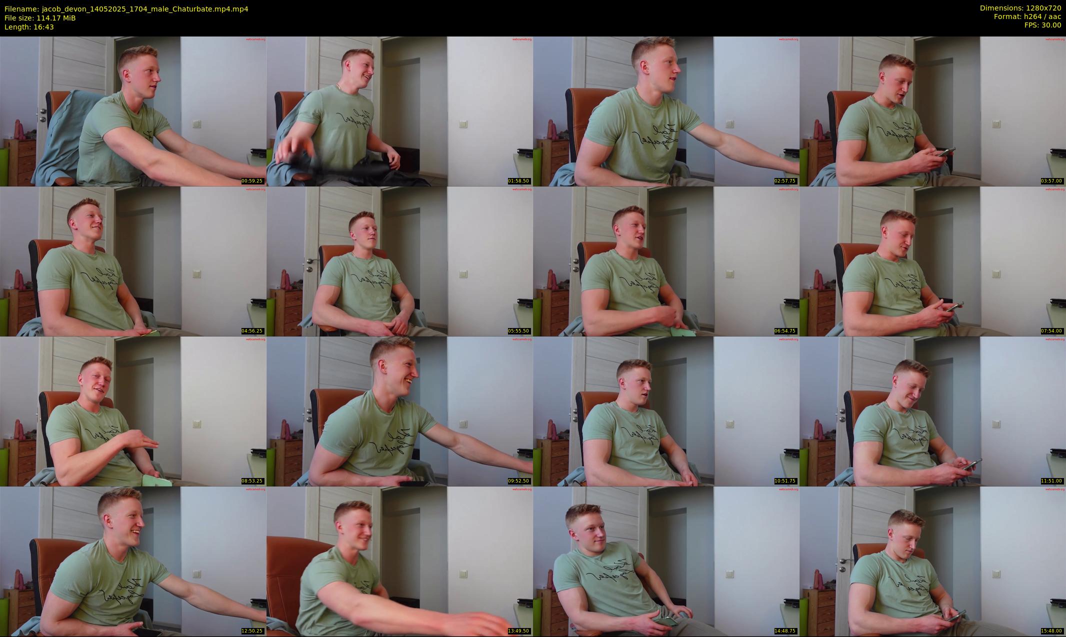 jacob_devon — 17 minute Chaturbate male cam show recording, 720p, May 14, 2025