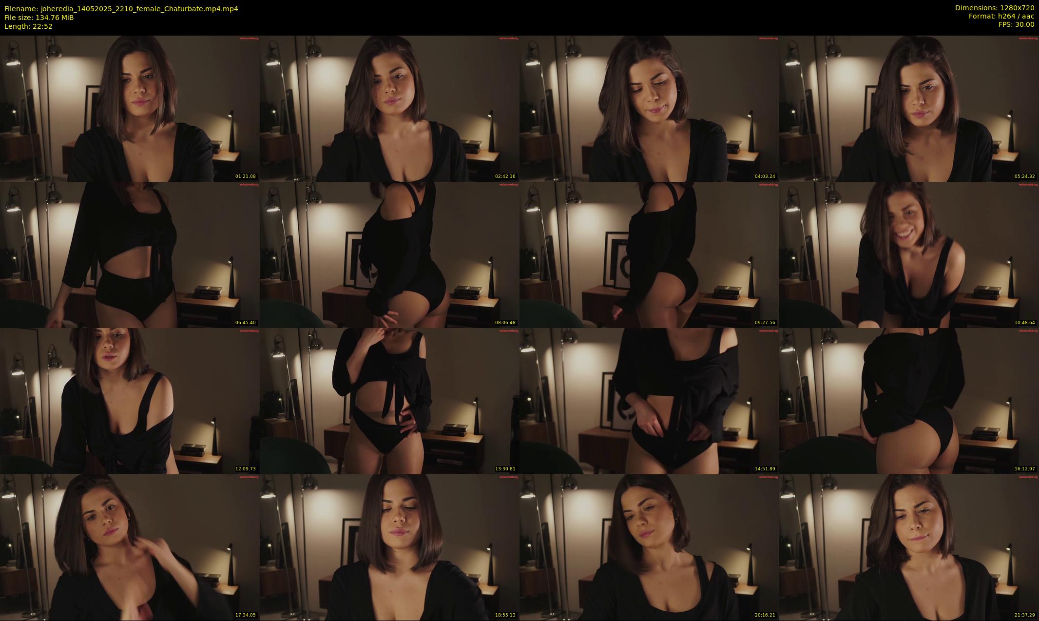 joheredia — 23 minute Chaturbate female cam show recording, 720p, May 14, 2025