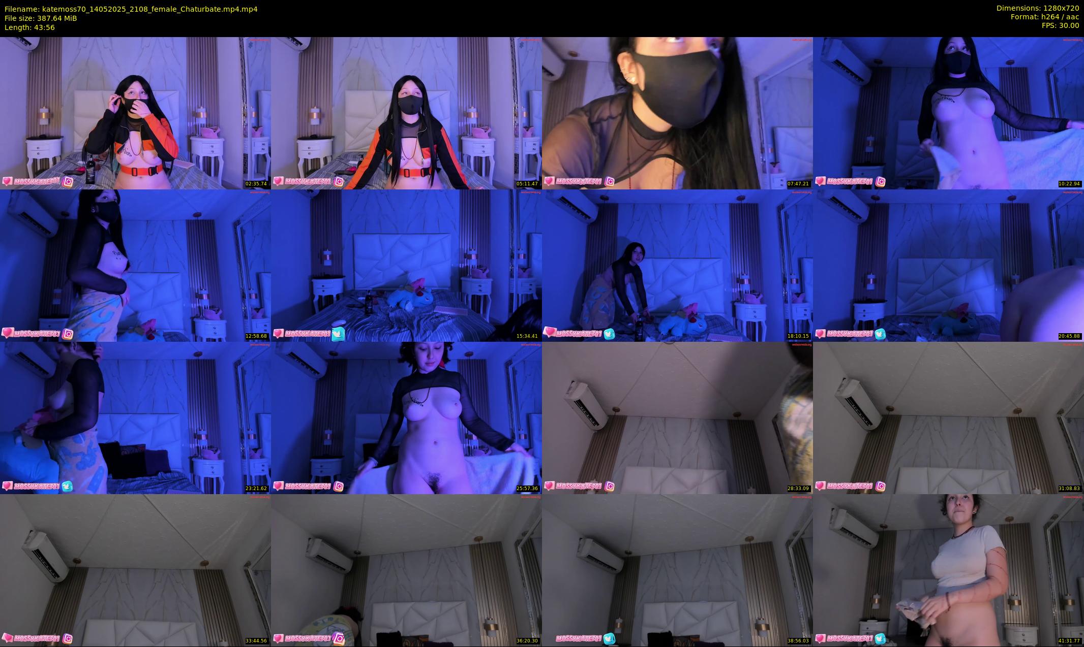 katemoss70 — 44 minute Chaturbate female cam show recording, 720p, May 14, 2025