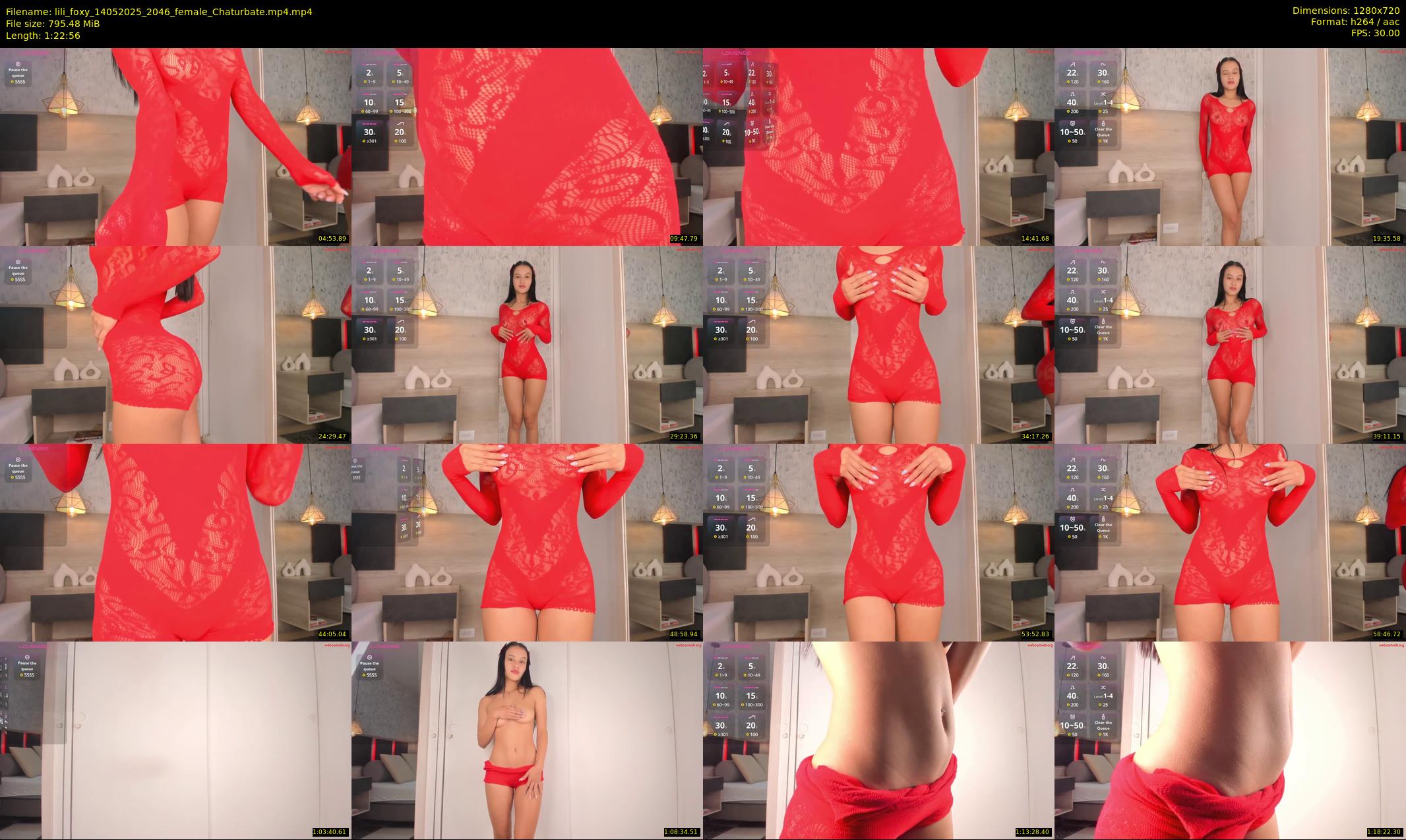 lili_foxy — 83 minute Chaturbate female cam show recording, 720p, May 14, 2025