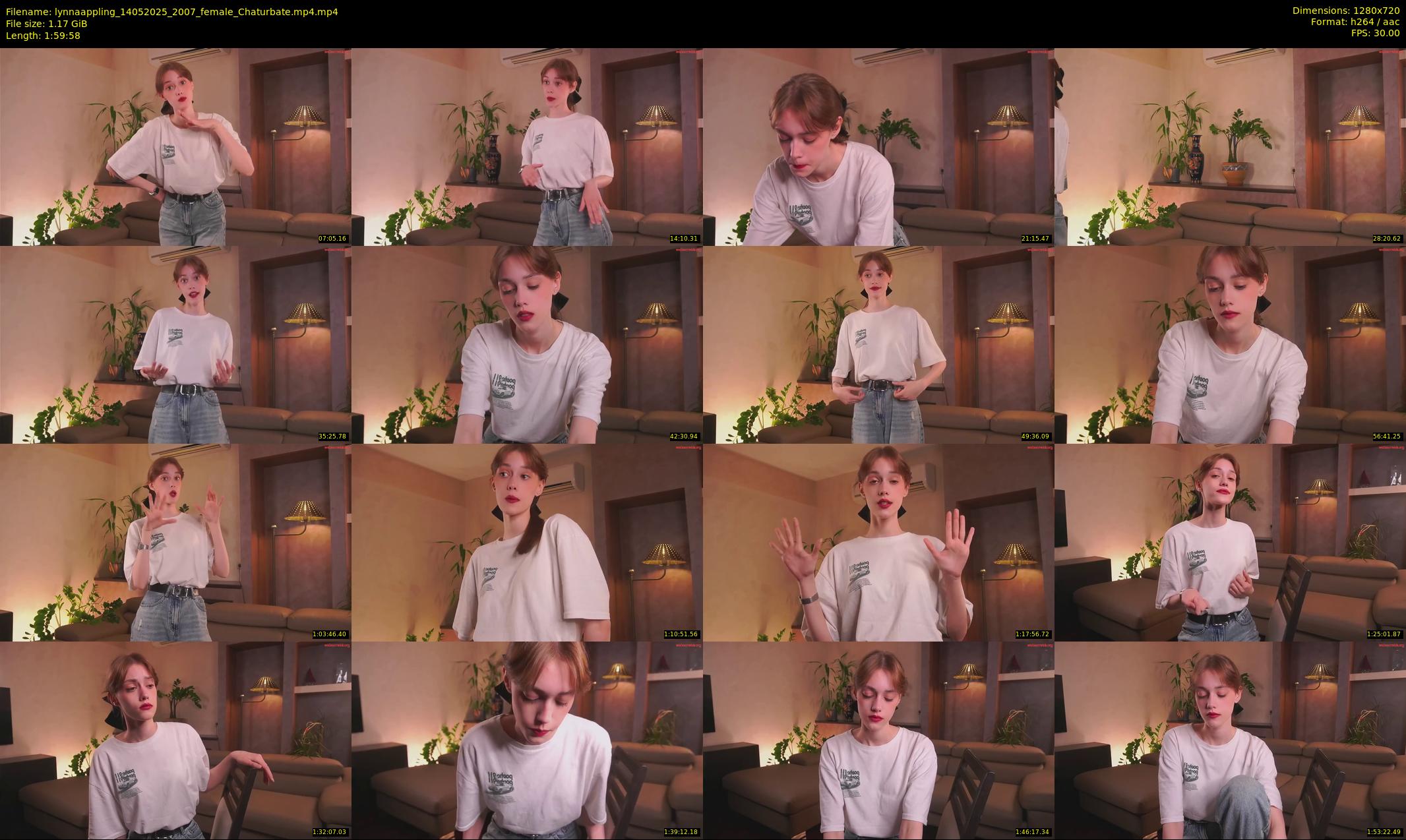 lynnaappling — 120 minute Chaturbate female cam show recording, 720p, May 14, 2025