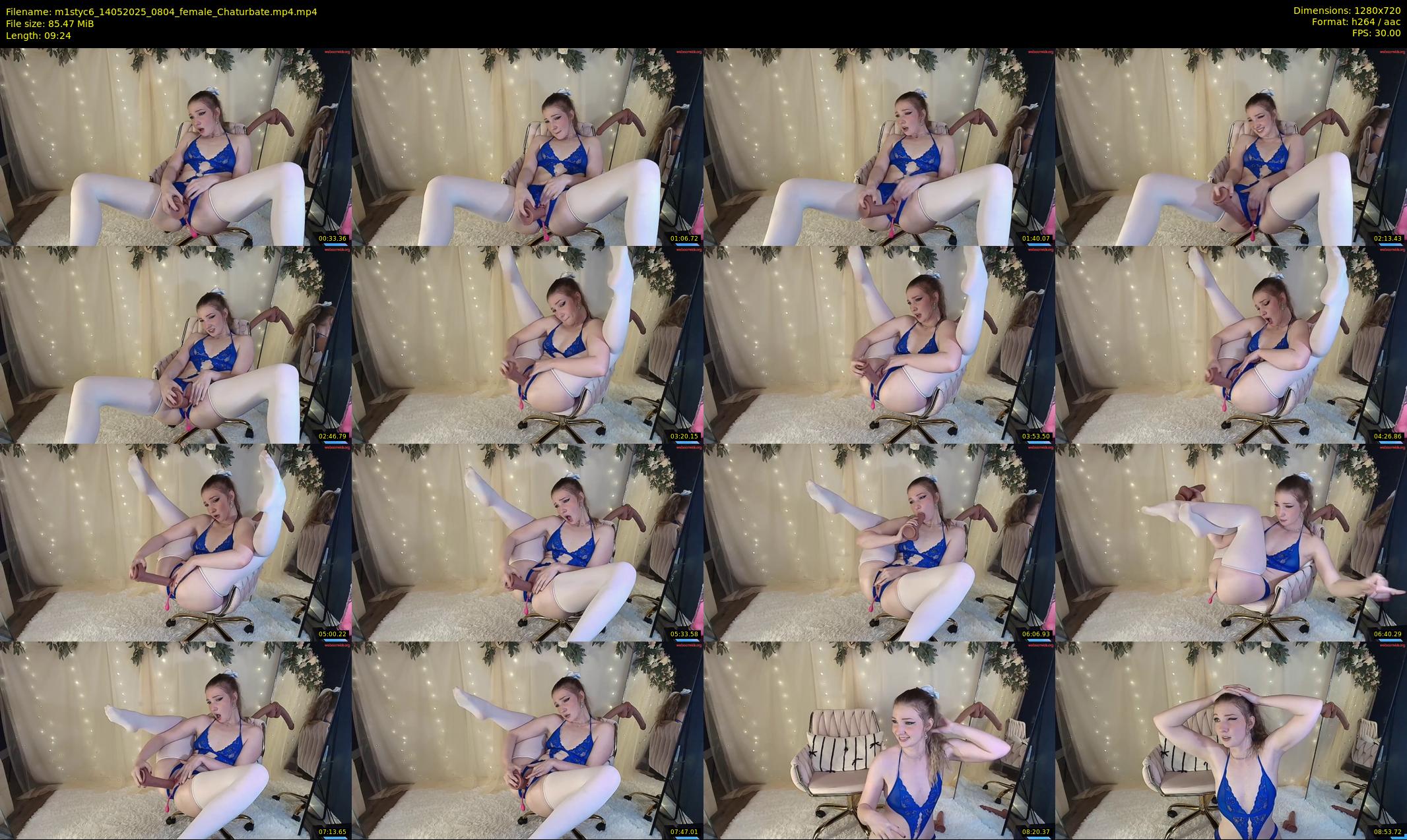 m1styc6 — 10 minute Chaturbate female cam show recording, 720p, May 14, 2025