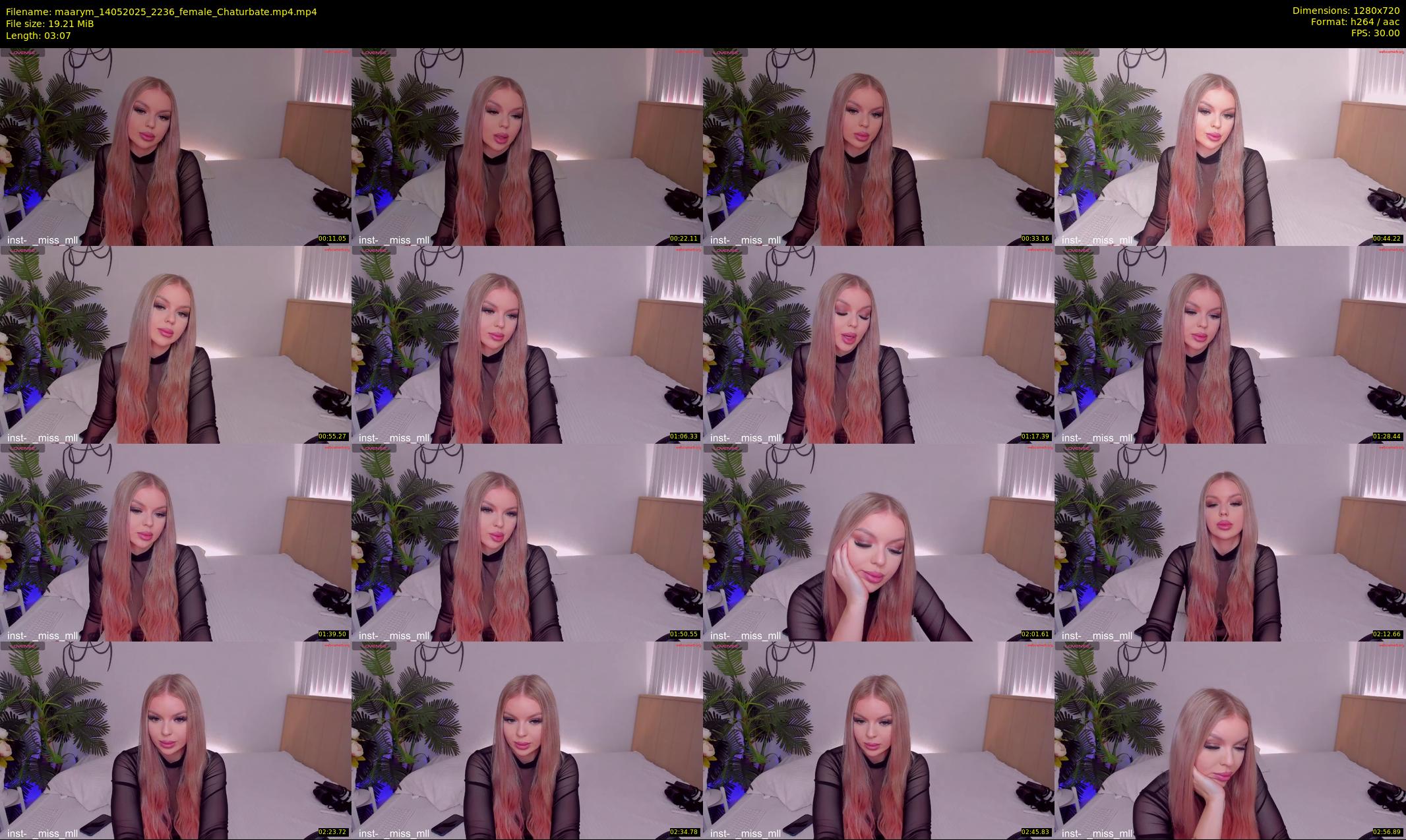 maarym — 4 minute Chaturbate couple cam show recording, 720p, May 14, 2025