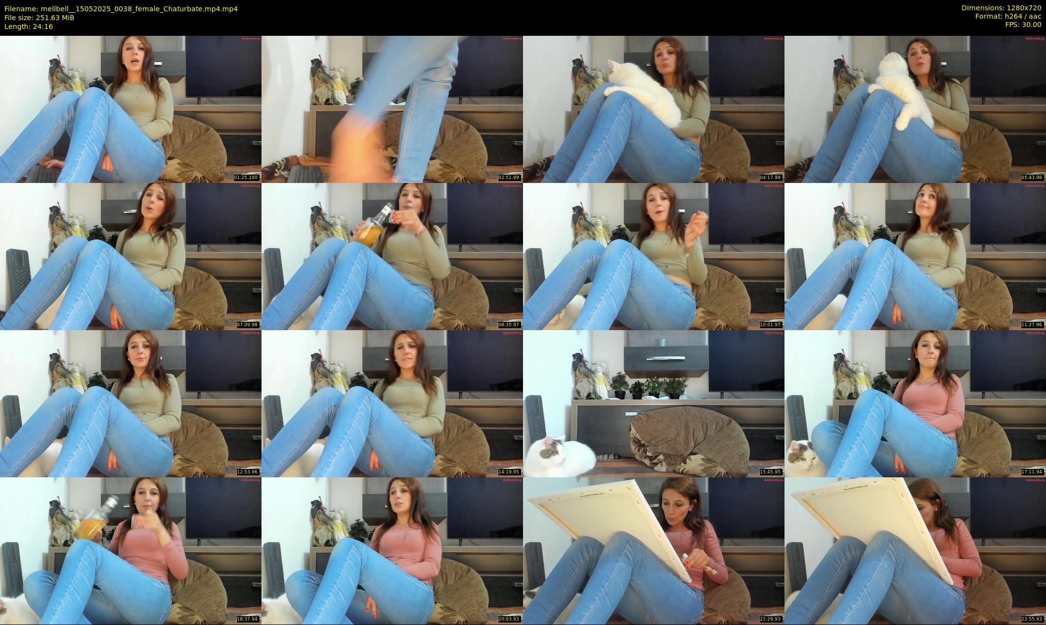 mellbell_ — 25 minute Chaturbate female cam show recording, 720p, May 15, 2025