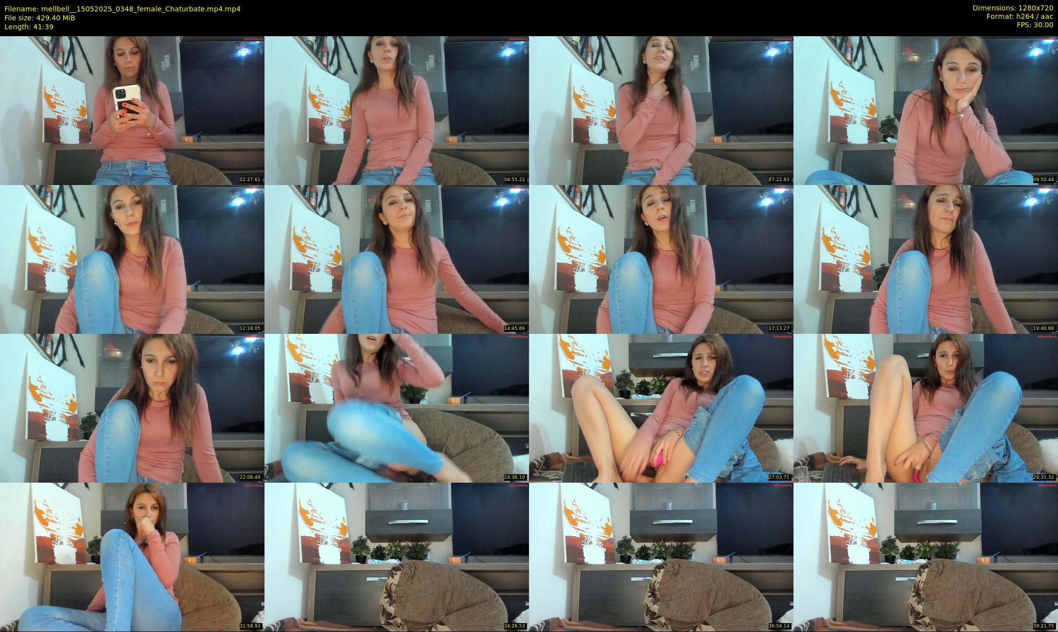 mellbell_ — 42 minute Chaturbate female cam show recording, 720p, May 15, 2025