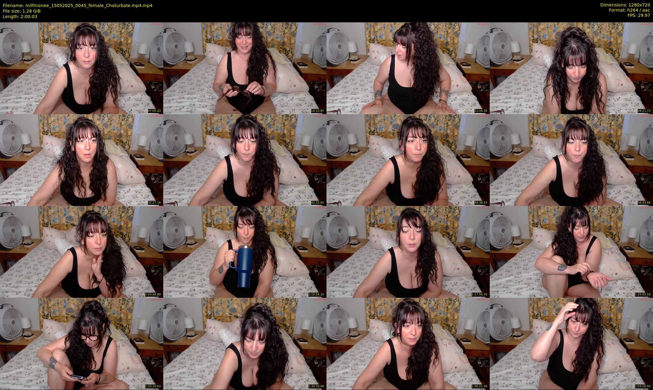 milfmonee — 121 minute Chaturbate female cam show recording, 720p, May 15, 2025