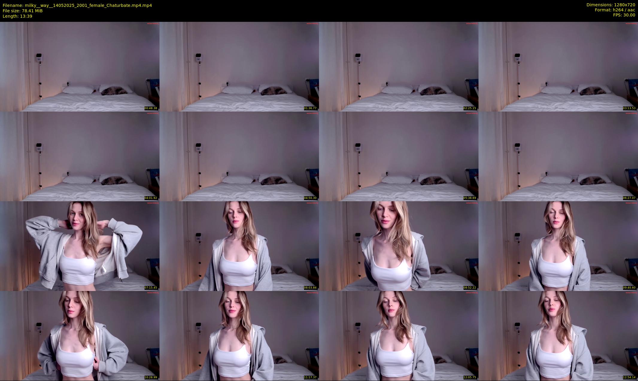 milky__way_ — 14 minute Chaturbate female cam show recording, 720p, May 14, 2025