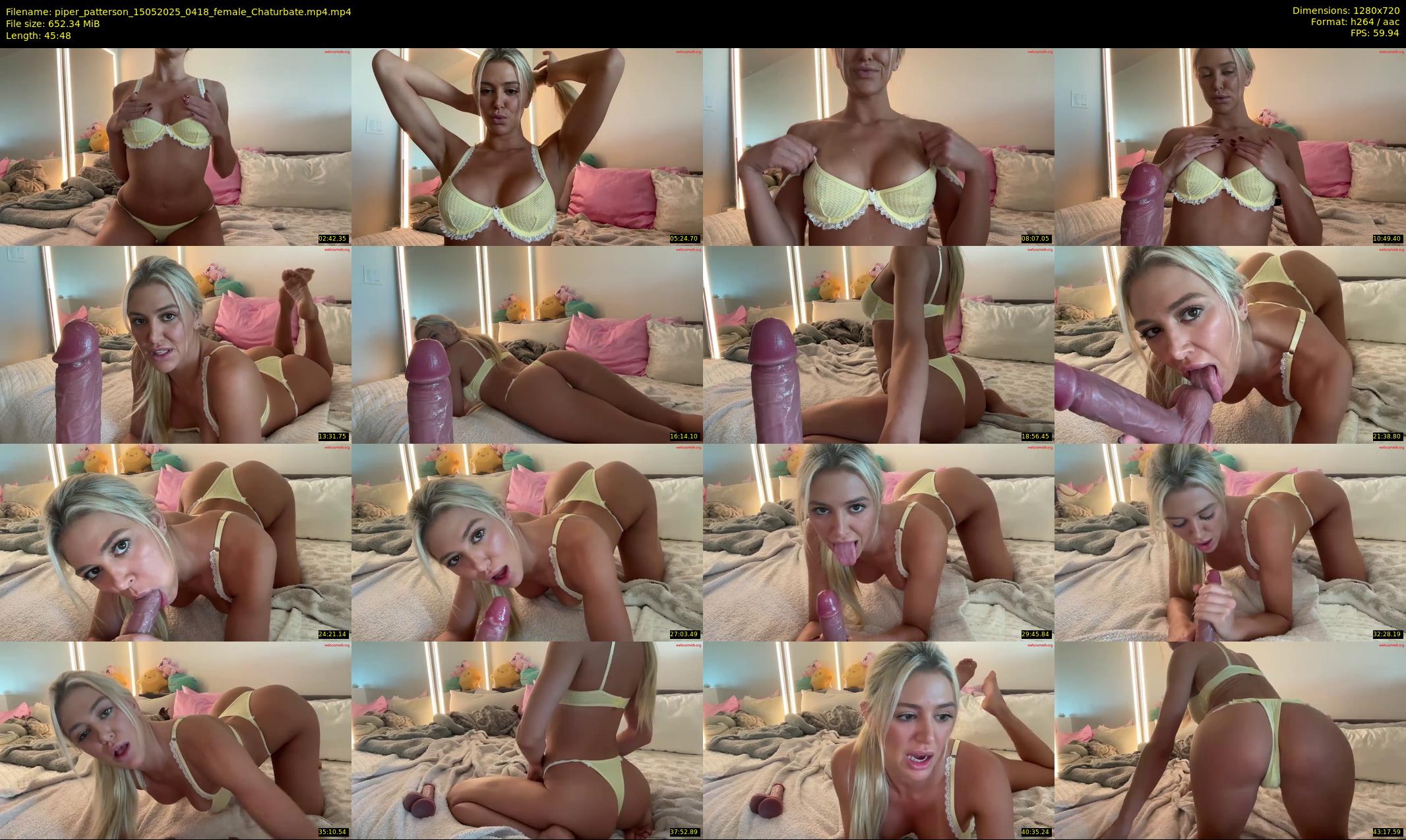 piper_patterson — 46 minute Chaturbate female cam show recording, 720p, May 15, 2025
