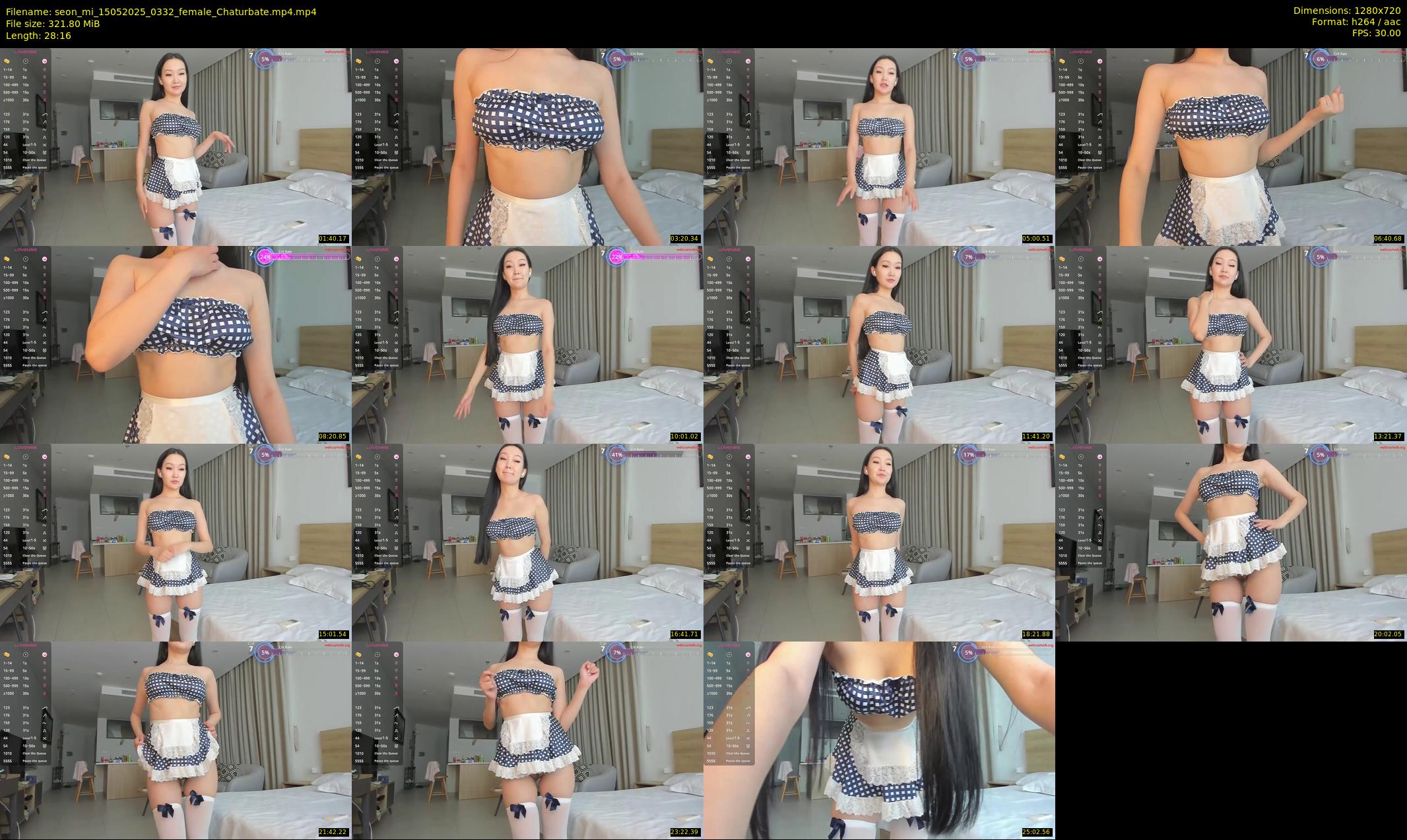 seon_mi — 29 minute Chaturbate female cam show recording, 720p, May 15, 2025