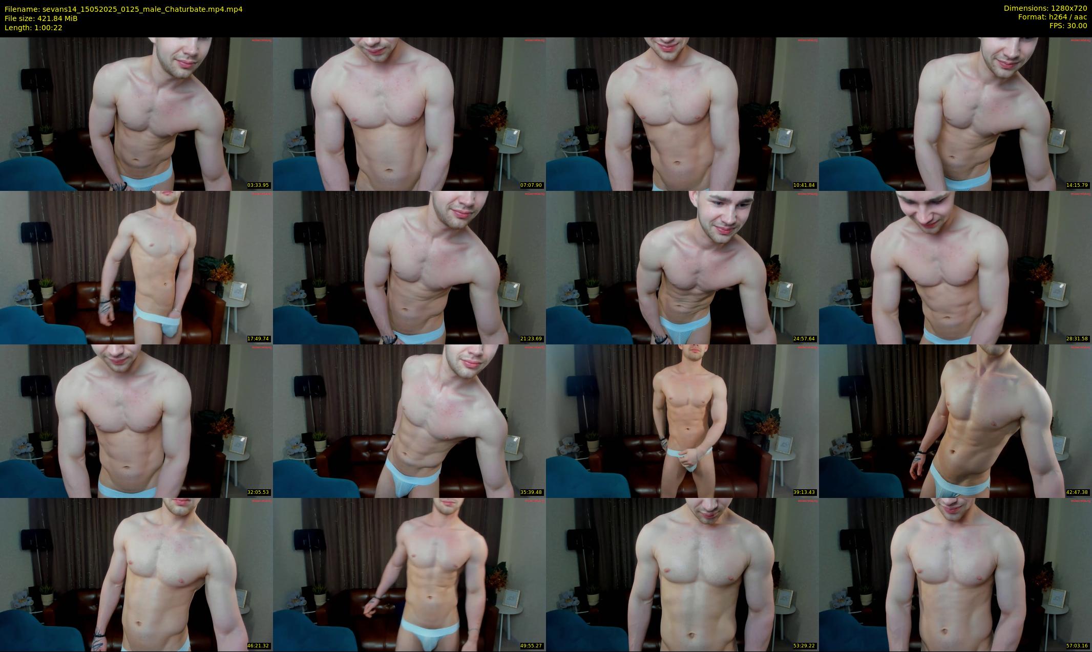 sevans14 — 61 minute Chaturbate male cam show recording, 720p, May 15, 2025