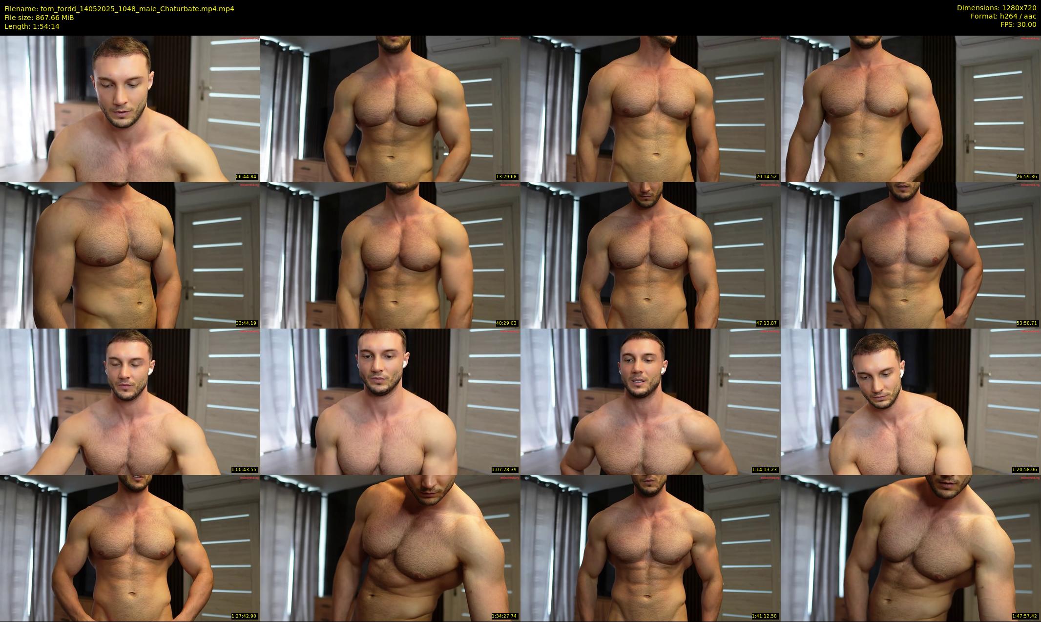 tom_fordd — 115 minute Chaturbate male cam show recording, 720p, May 14, 2025