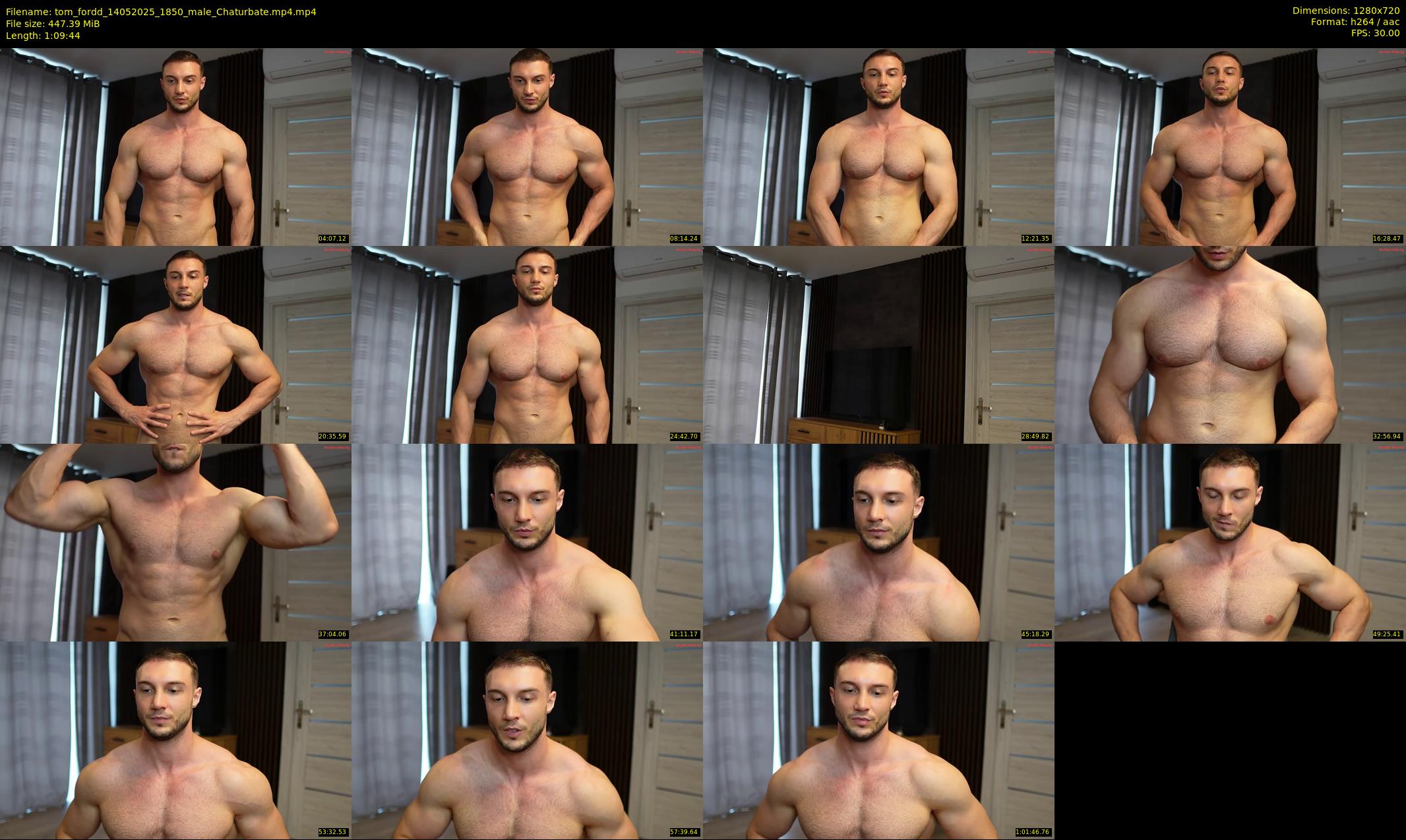 tom_fordd — 70 minute Chaturbate male cam show recording, 720p, May 14, 2025
