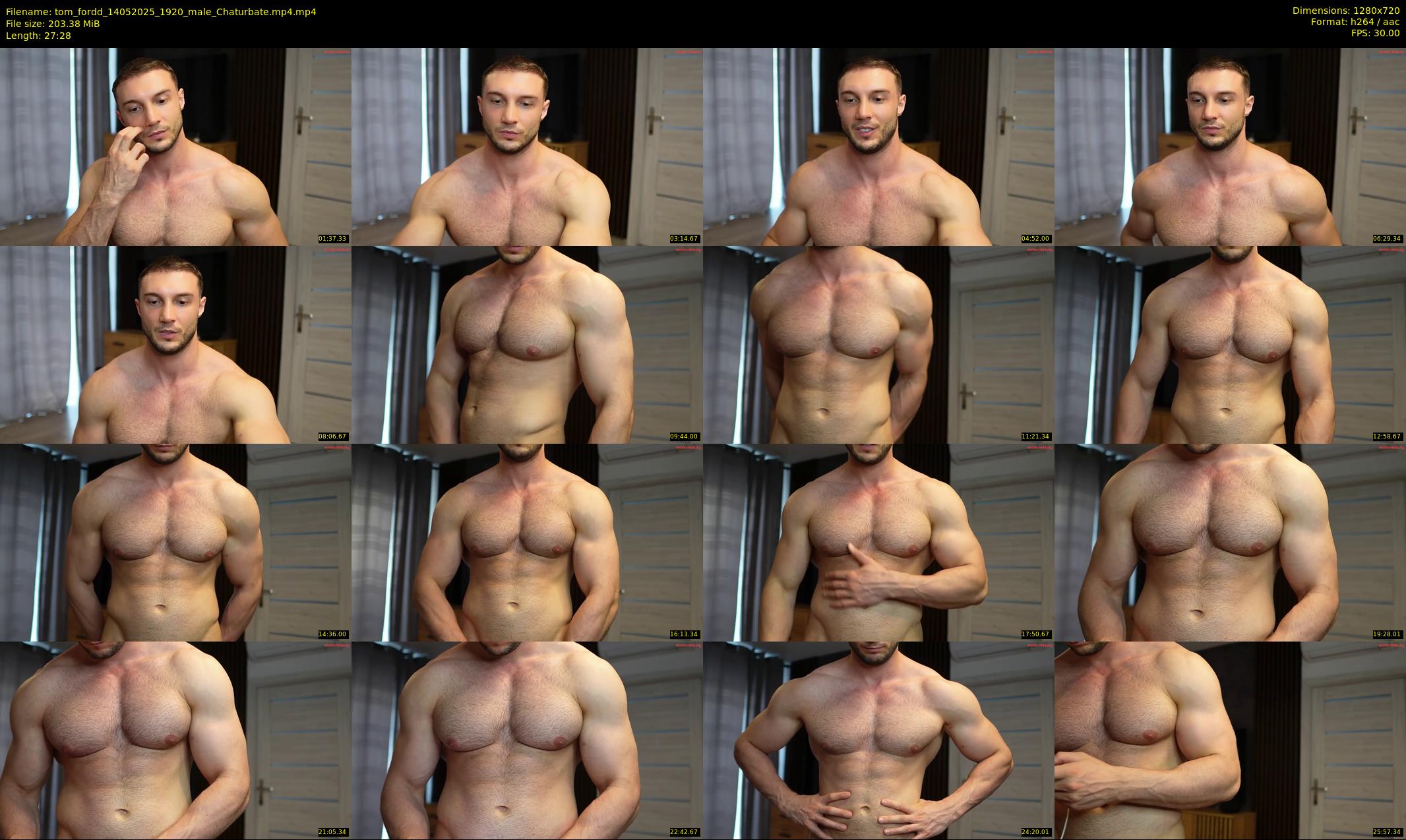 tom_fordd — 28 minute Chaturbate male cam show recording, 720p, May 14, 2025
