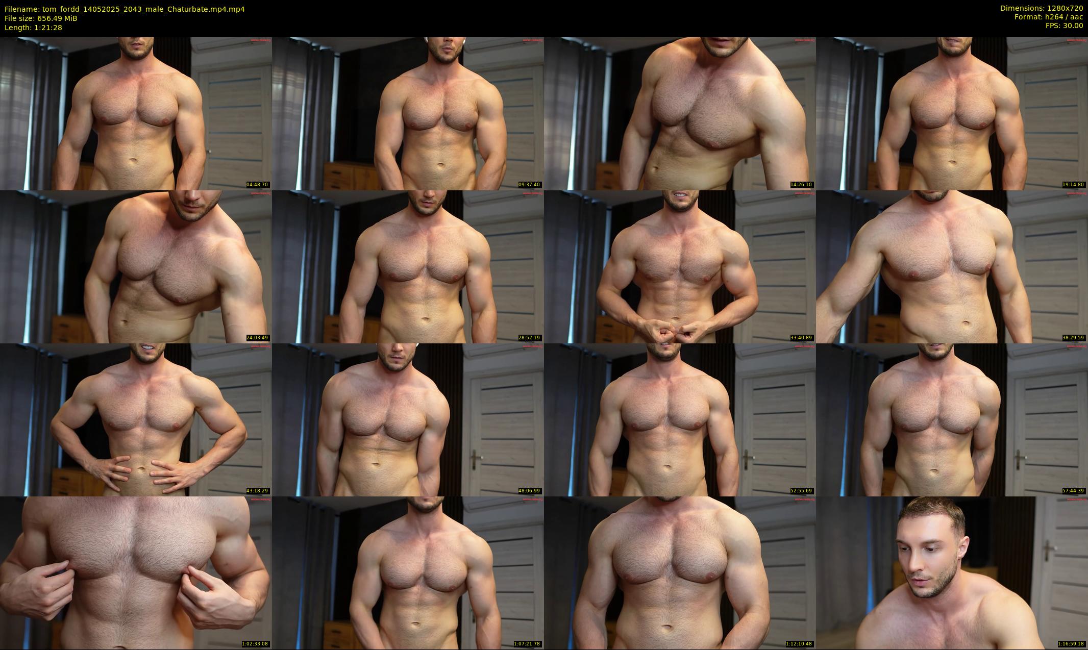 tom_fordd — 82 minute Chaturbate male cam show recording, 720p, May 14, 2025